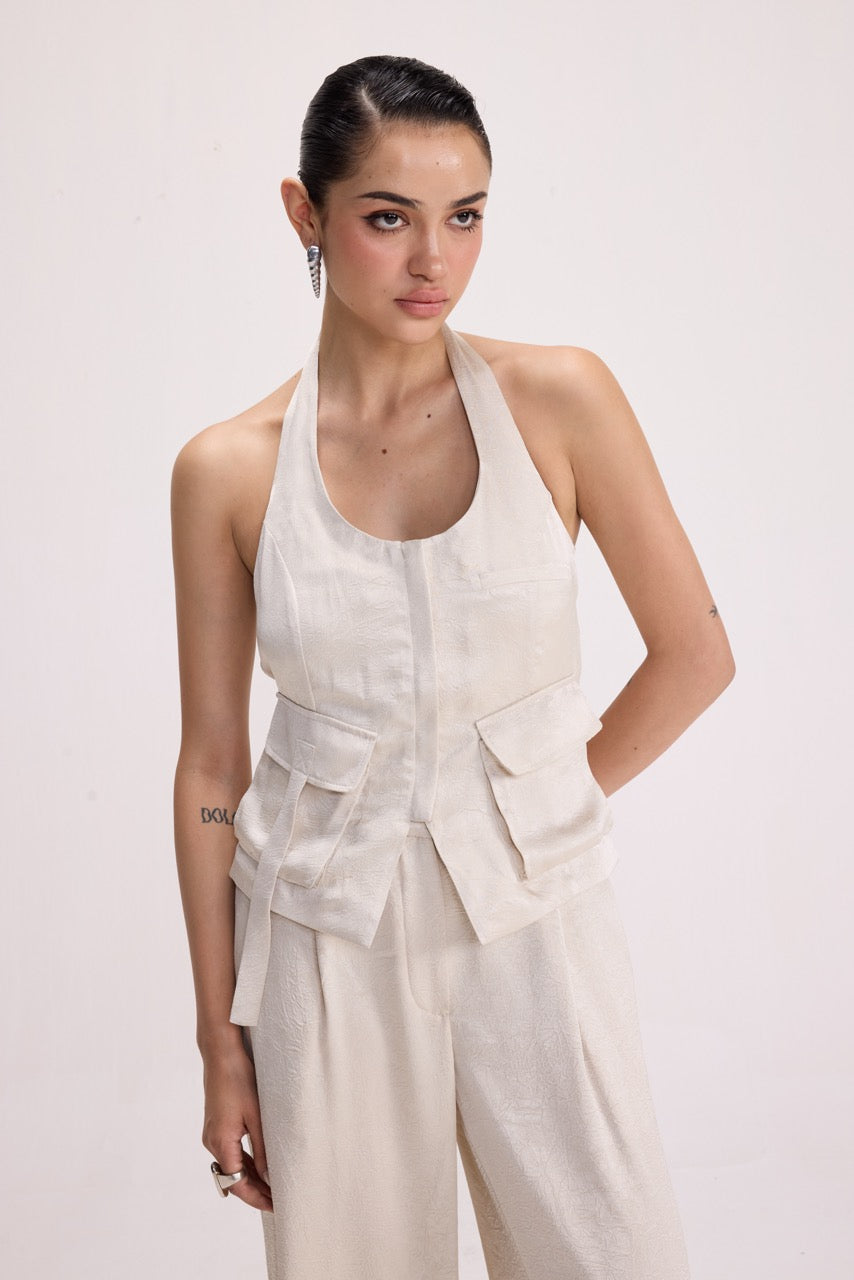 CRUSH - IVORY SATIN CO-RD