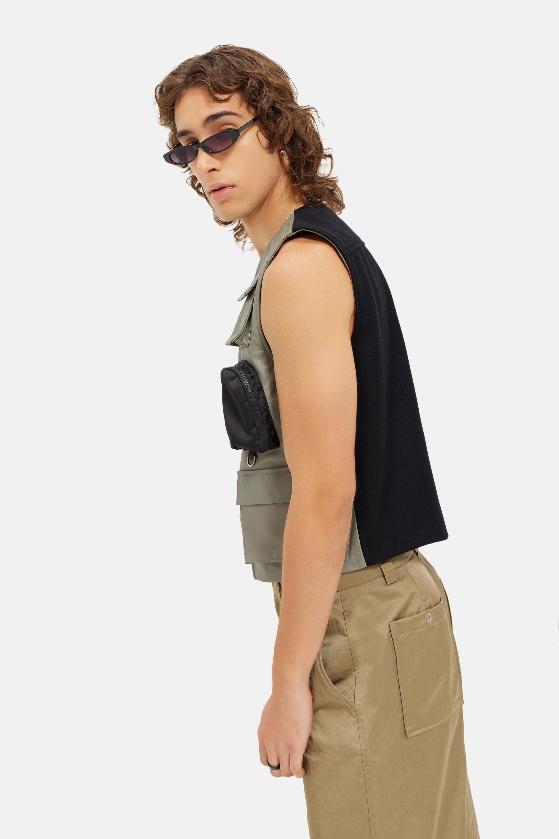 Gunnar - Utility Gilet - Brendon Green & Black