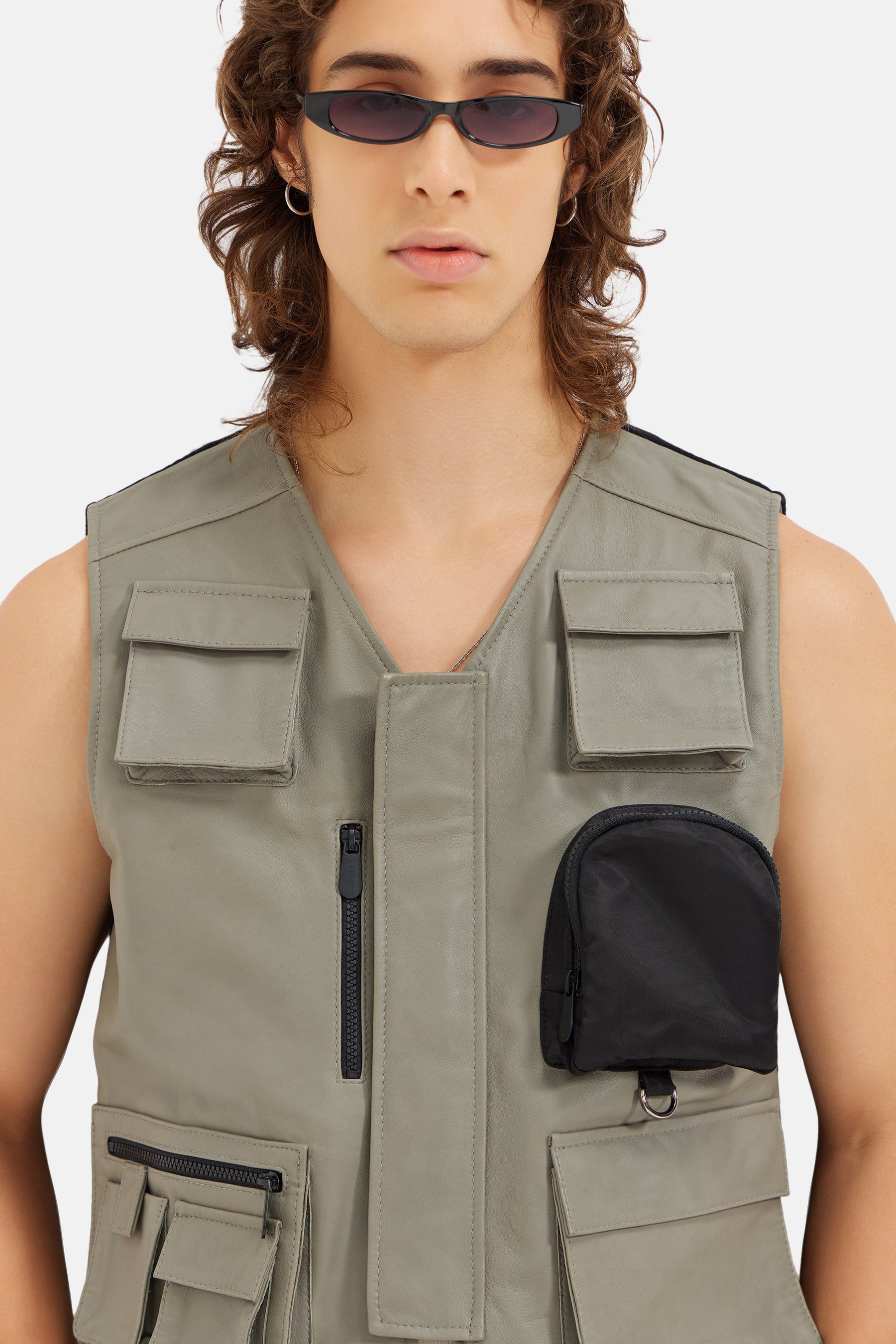 Gunnar - Utility Gilet - Brendon Green & Black