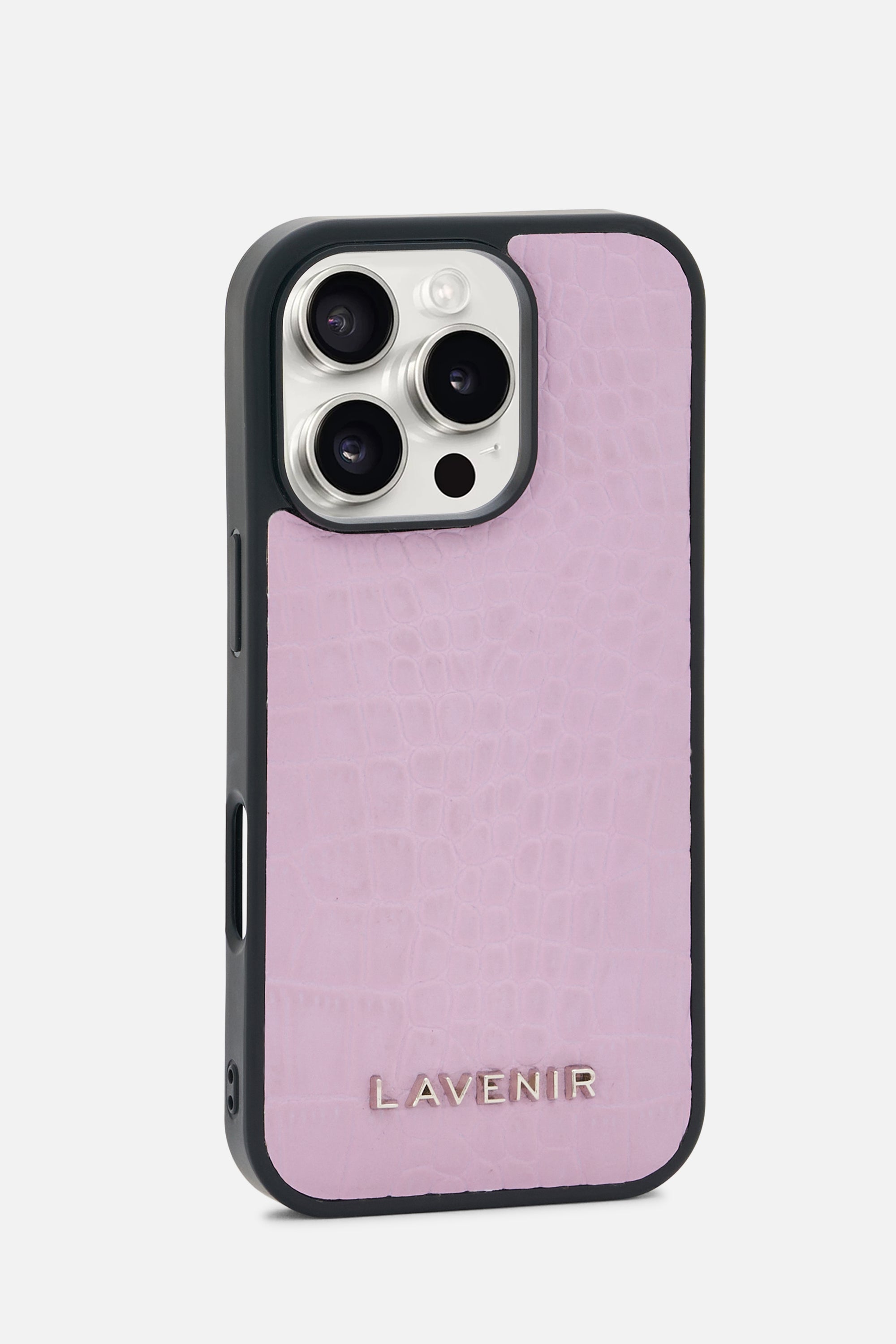 iPhone Croco Case - Lilac