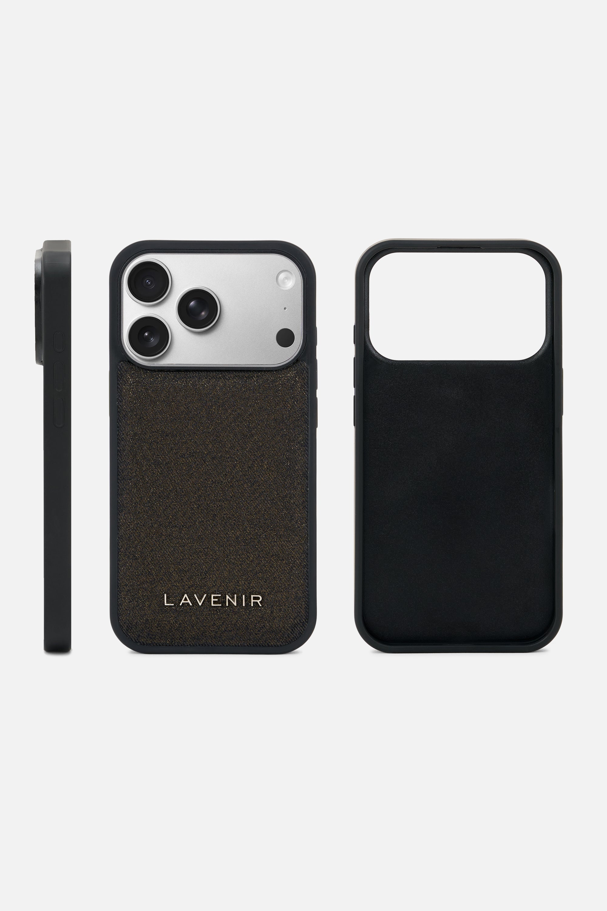 iPhone Denim Case – Foiled Bronze