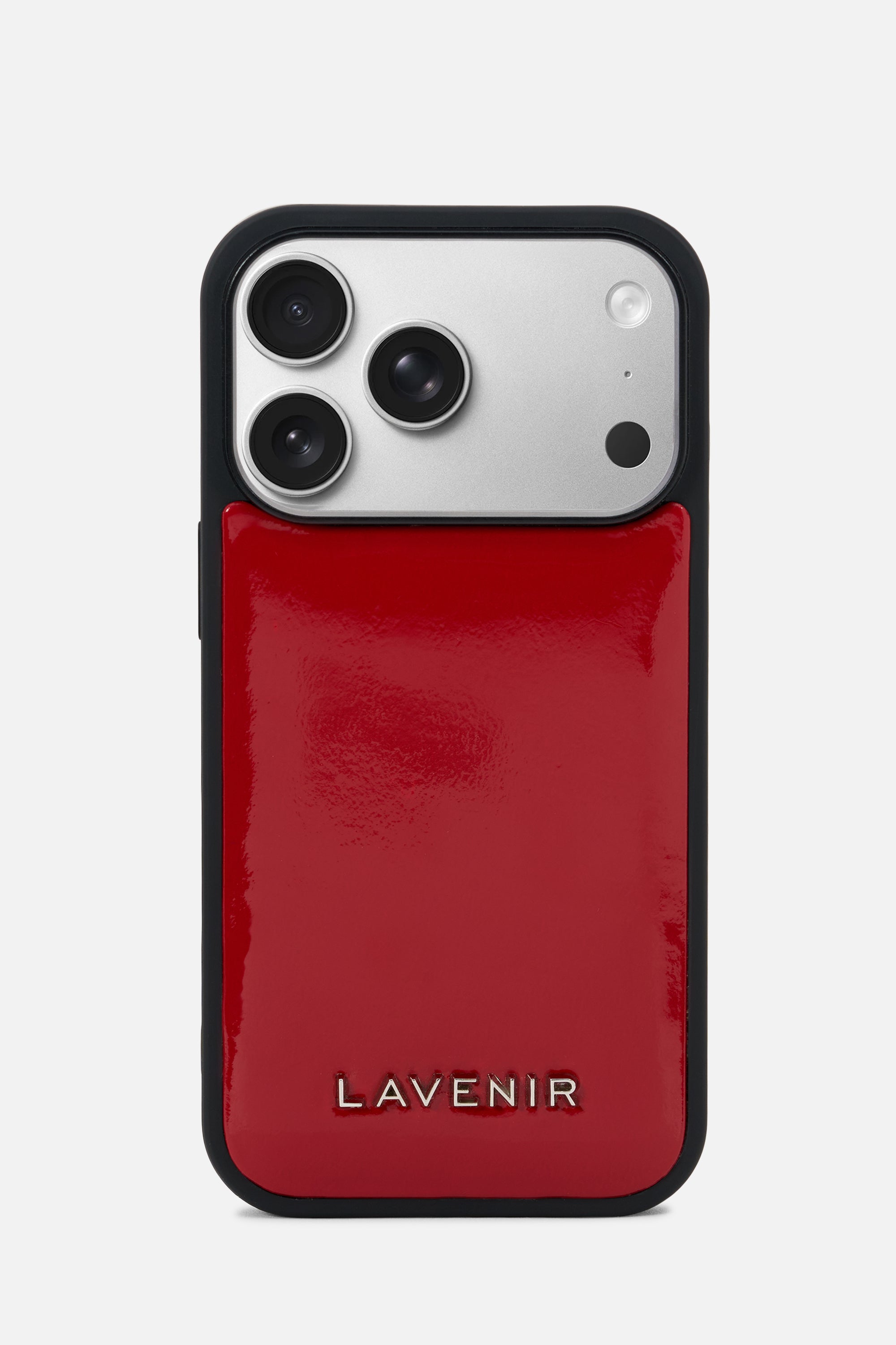 iPhone Case – Crimson Patent Leather