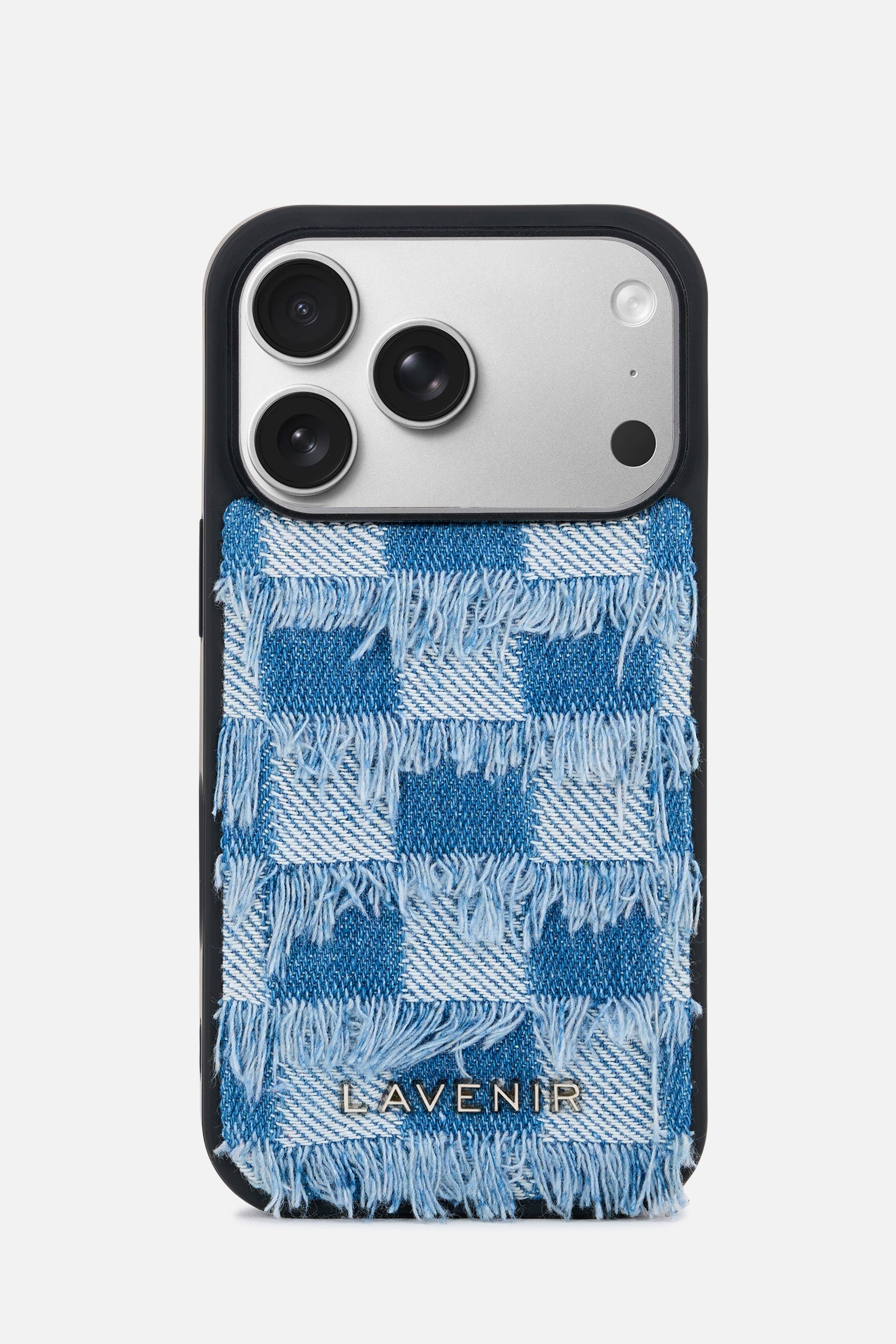 iPhone Denim Case-Washed Frayed