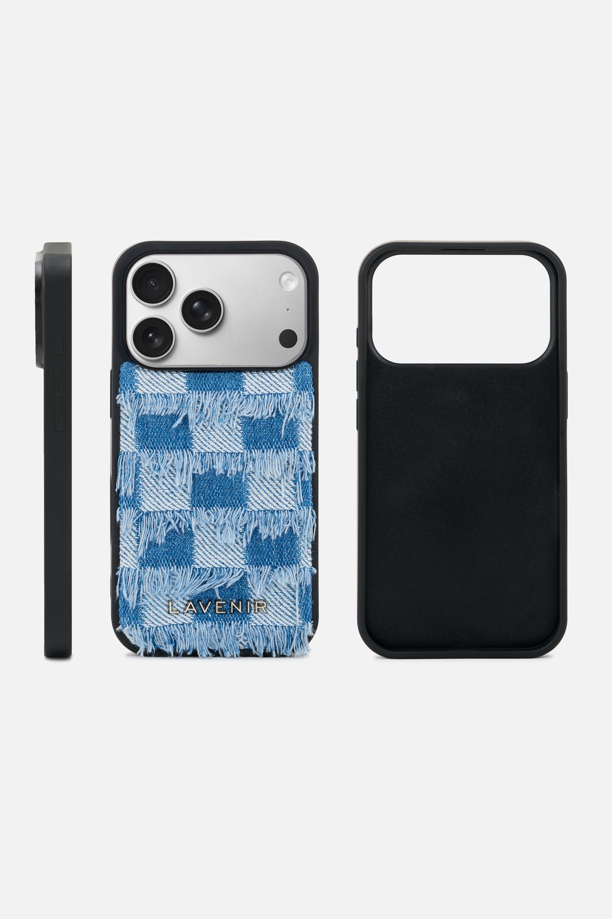 iPhone Denim Case-Washed Frayed