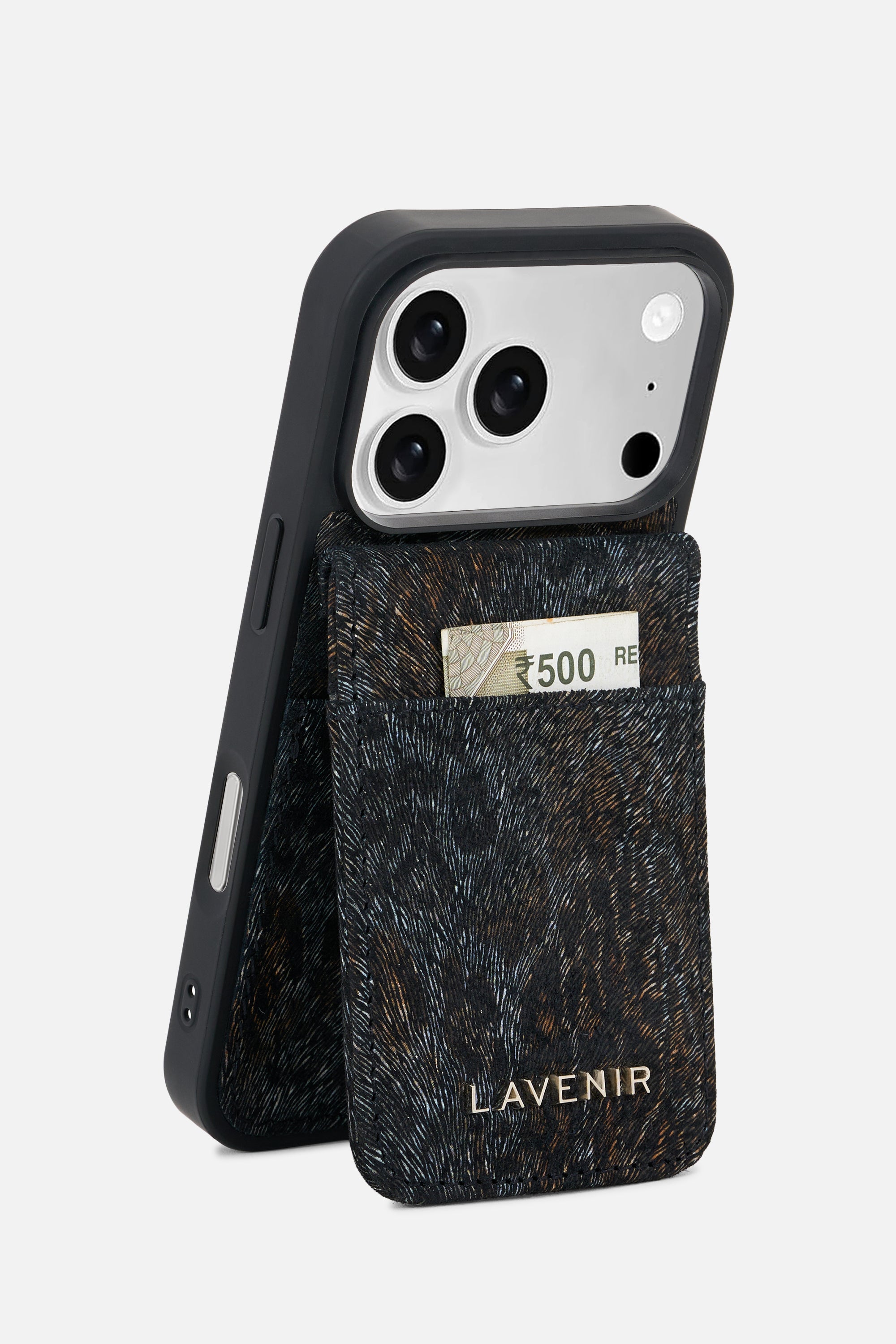 iPhone Wallet Case- Abstract Leopard