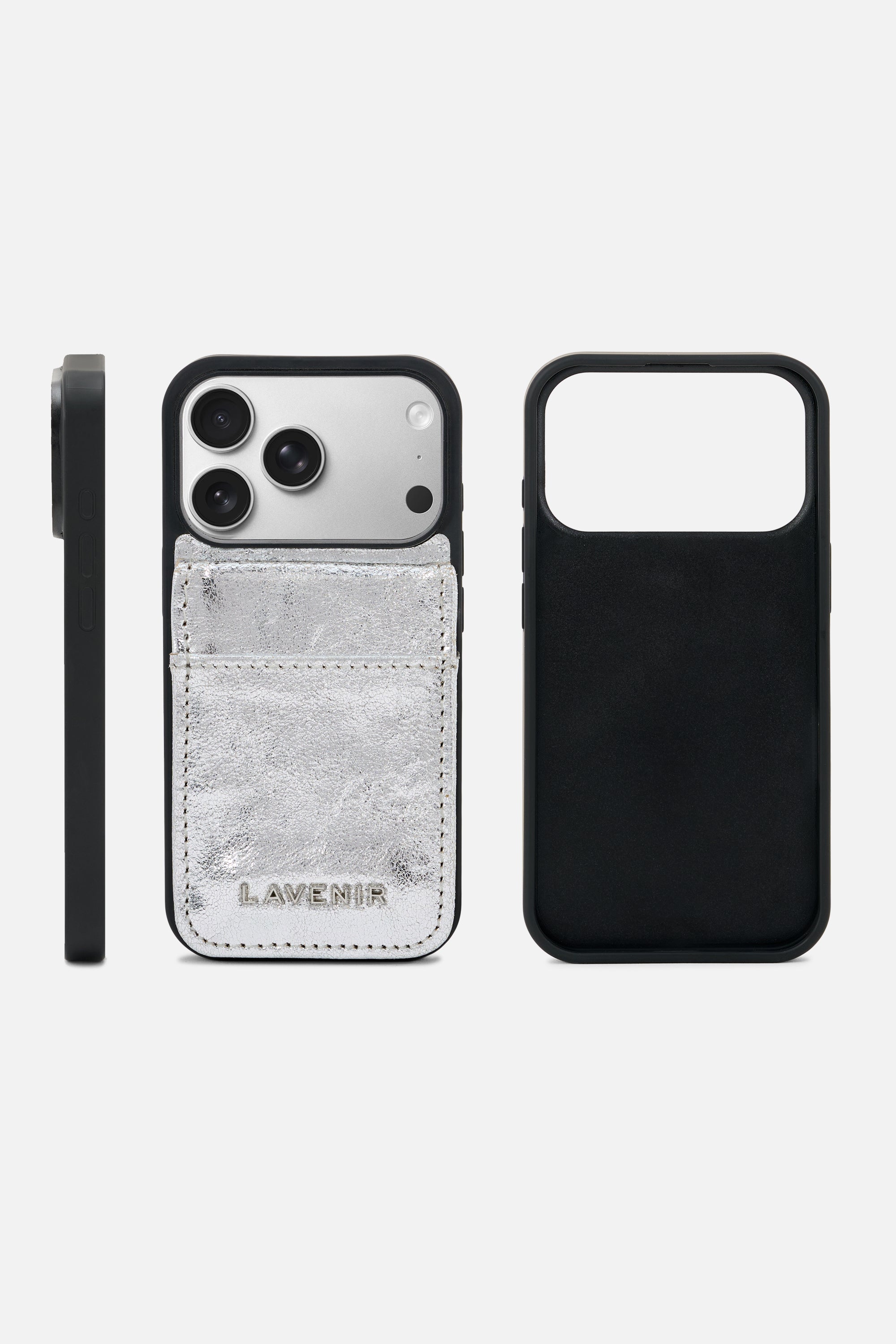 iPhone Wallet Case – Sterling Crackle