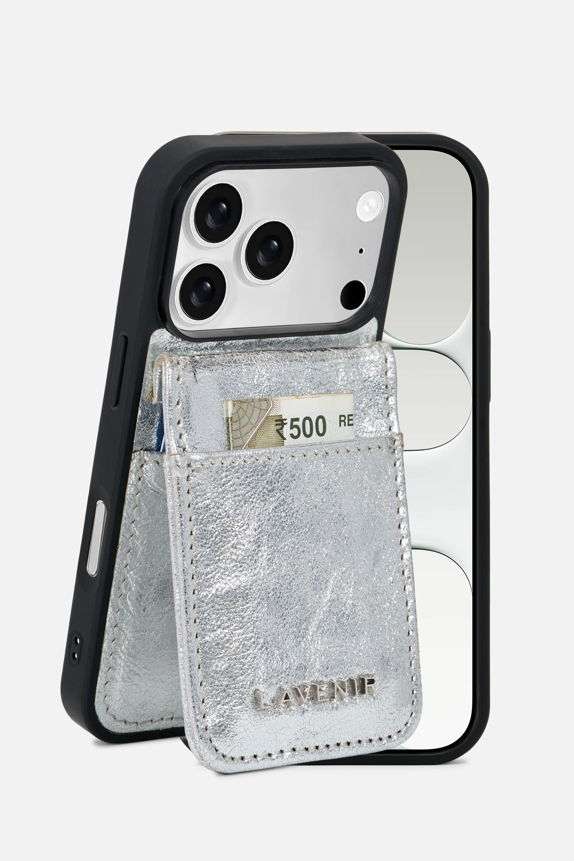 iPhone Wallet Case – Sterling Crackle