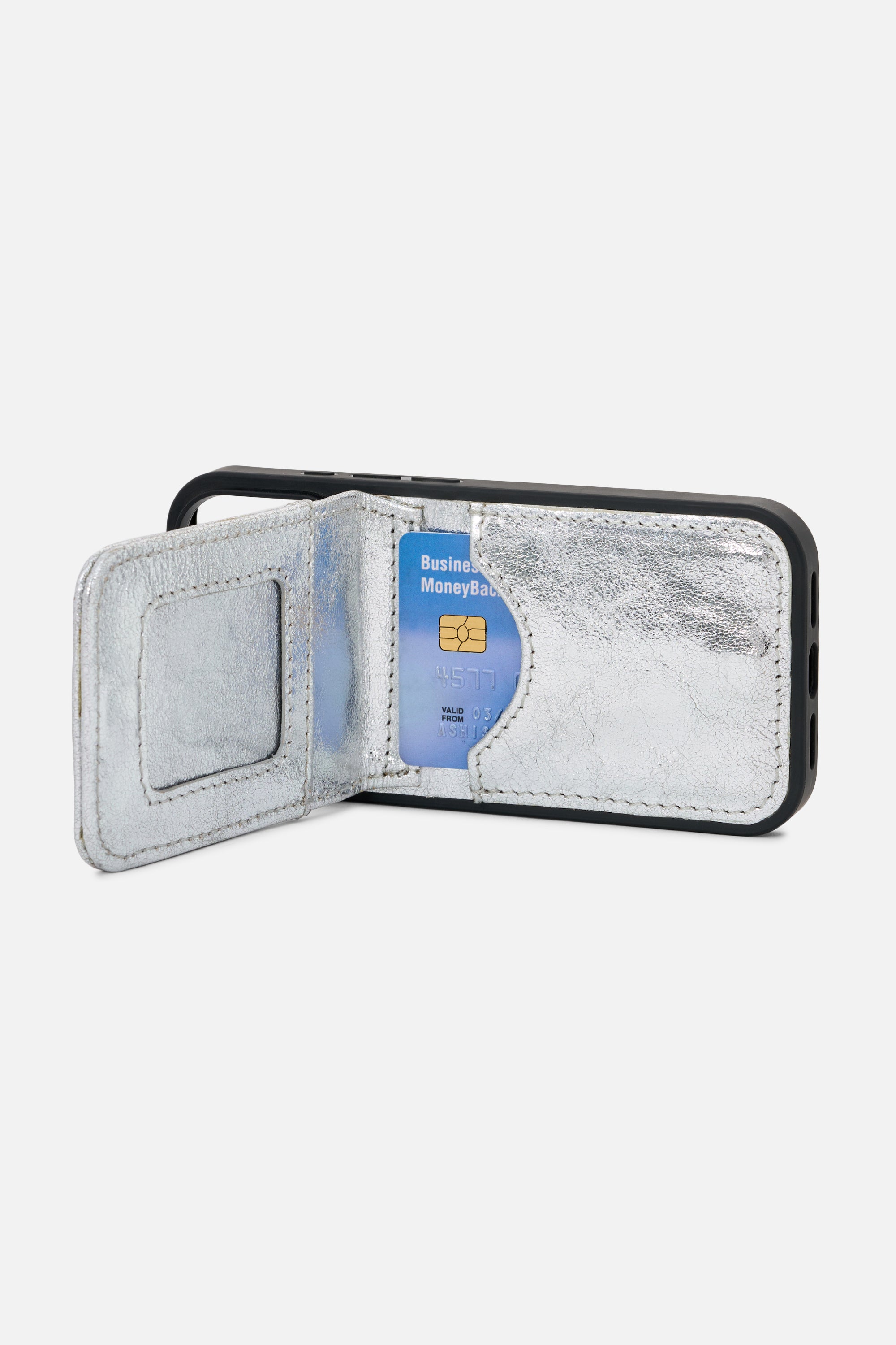 iPhone Wallet Case – Sterling Crackle