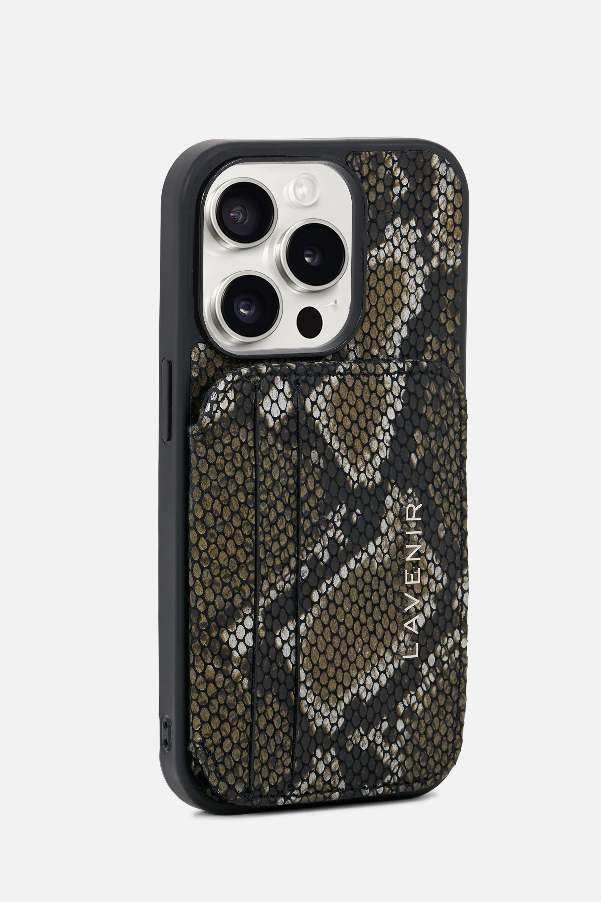 iPhone Card Wallet Case - Serpente