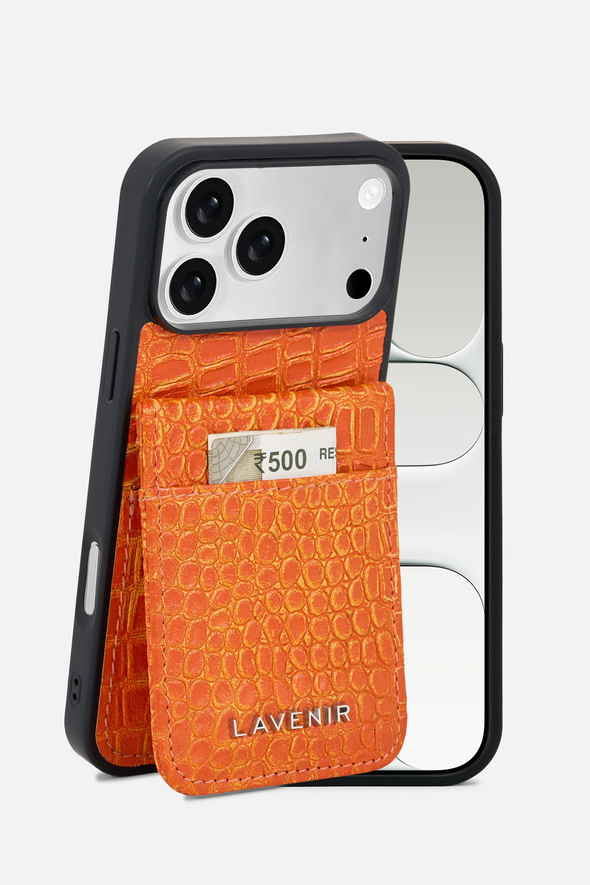 iPhone Croco Wallet Case – Molten