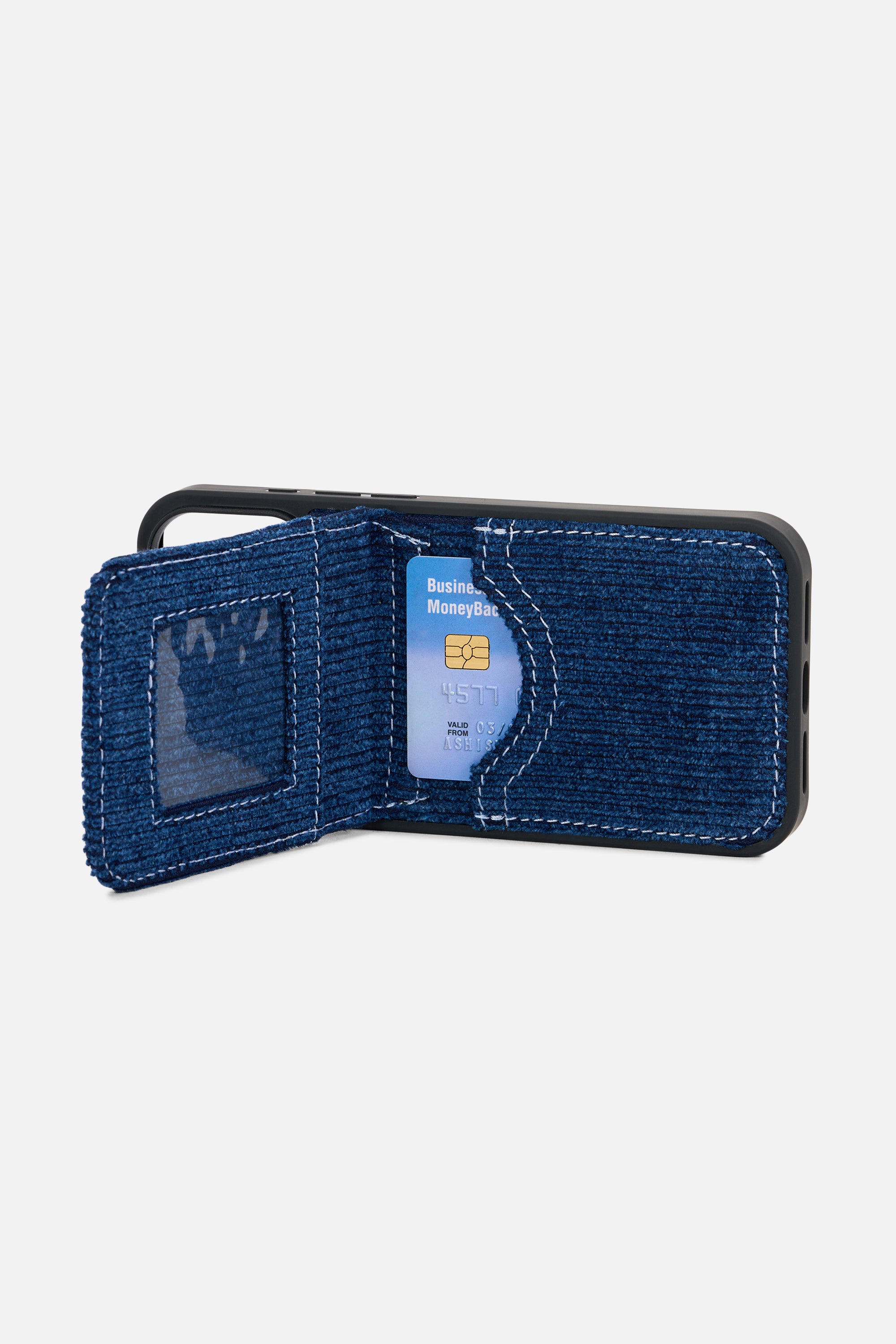 iPhone Wallet Case – Denim Corduroy