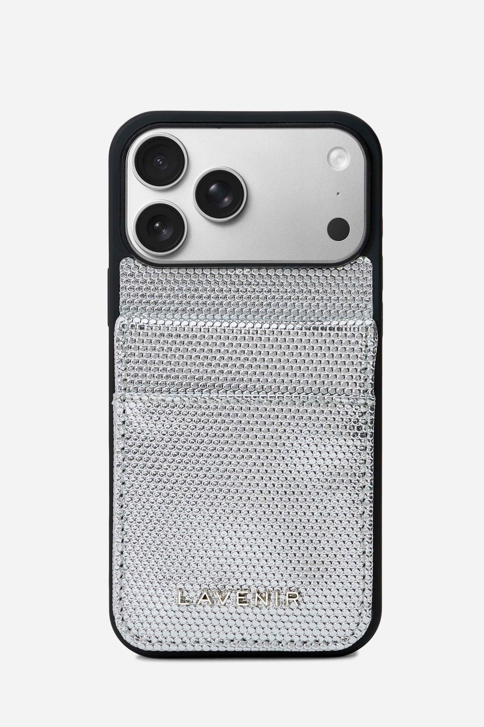 iPhone Wallet Case – Silver Nova