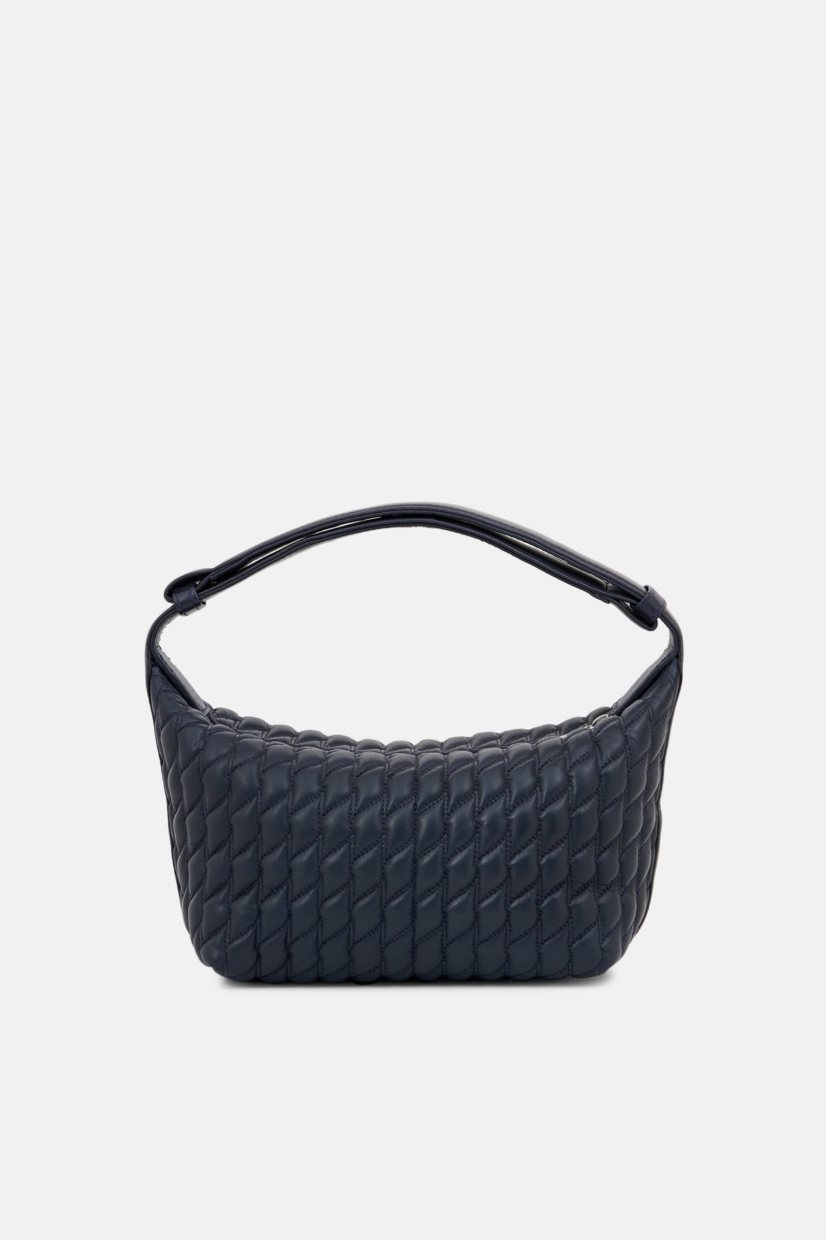 MIRA - Quilted Shoulder Bag - Navy