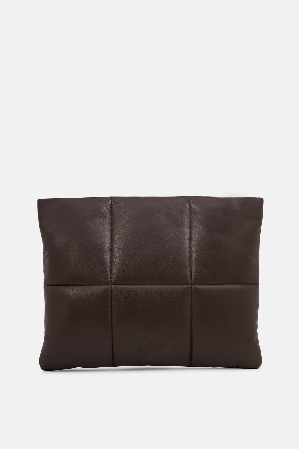 CLOUD - Padded Laptop Sleeve - Brown