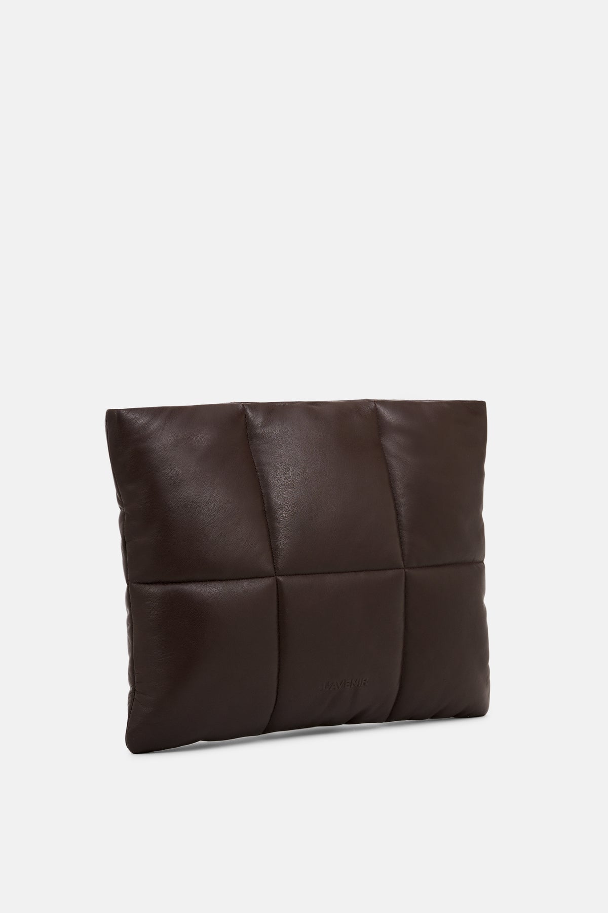 CLOUD - Padded Laptop Sleeve - Brown