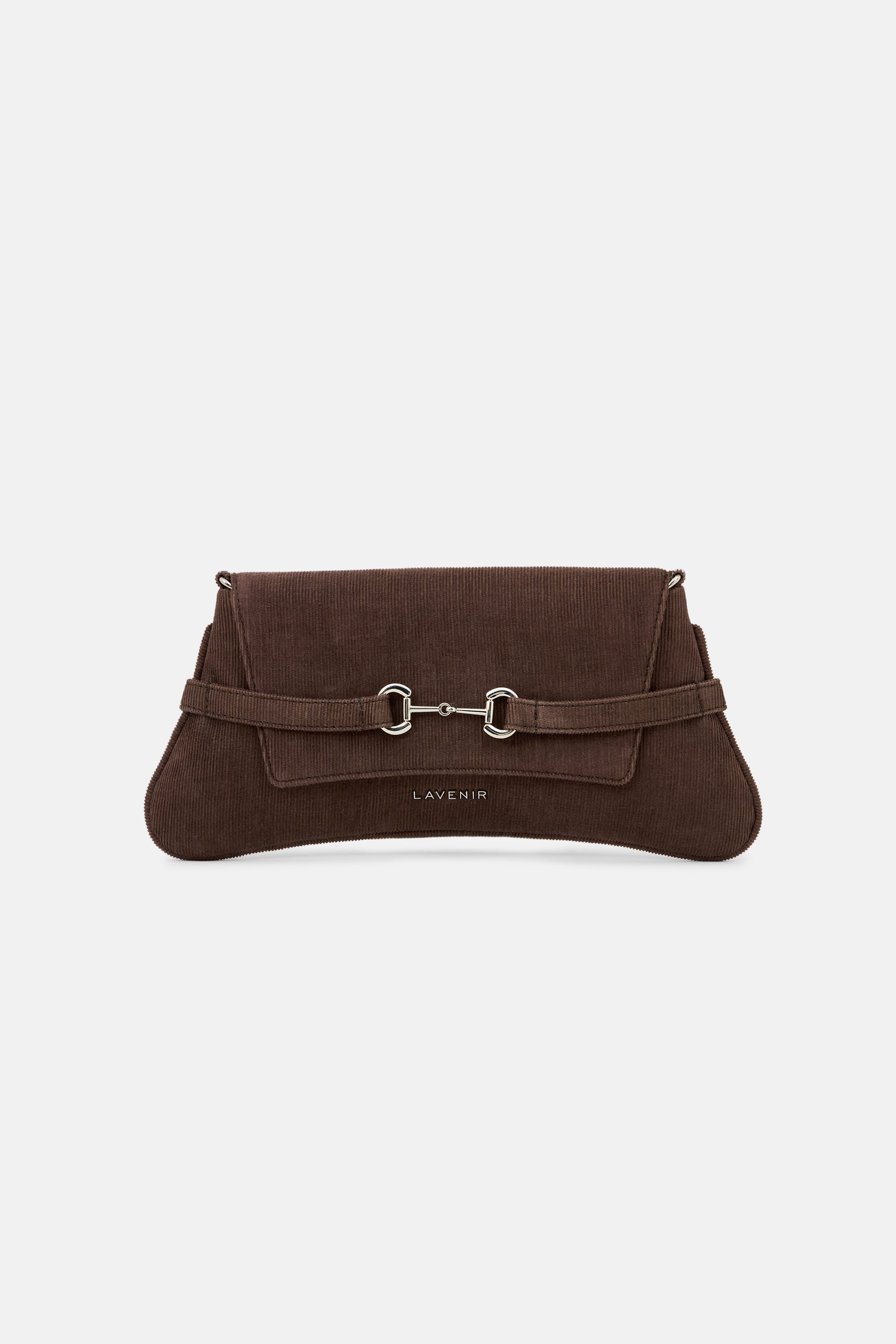 VIVARA - Convertible Clutch & Shoulder Bag - Corduroy