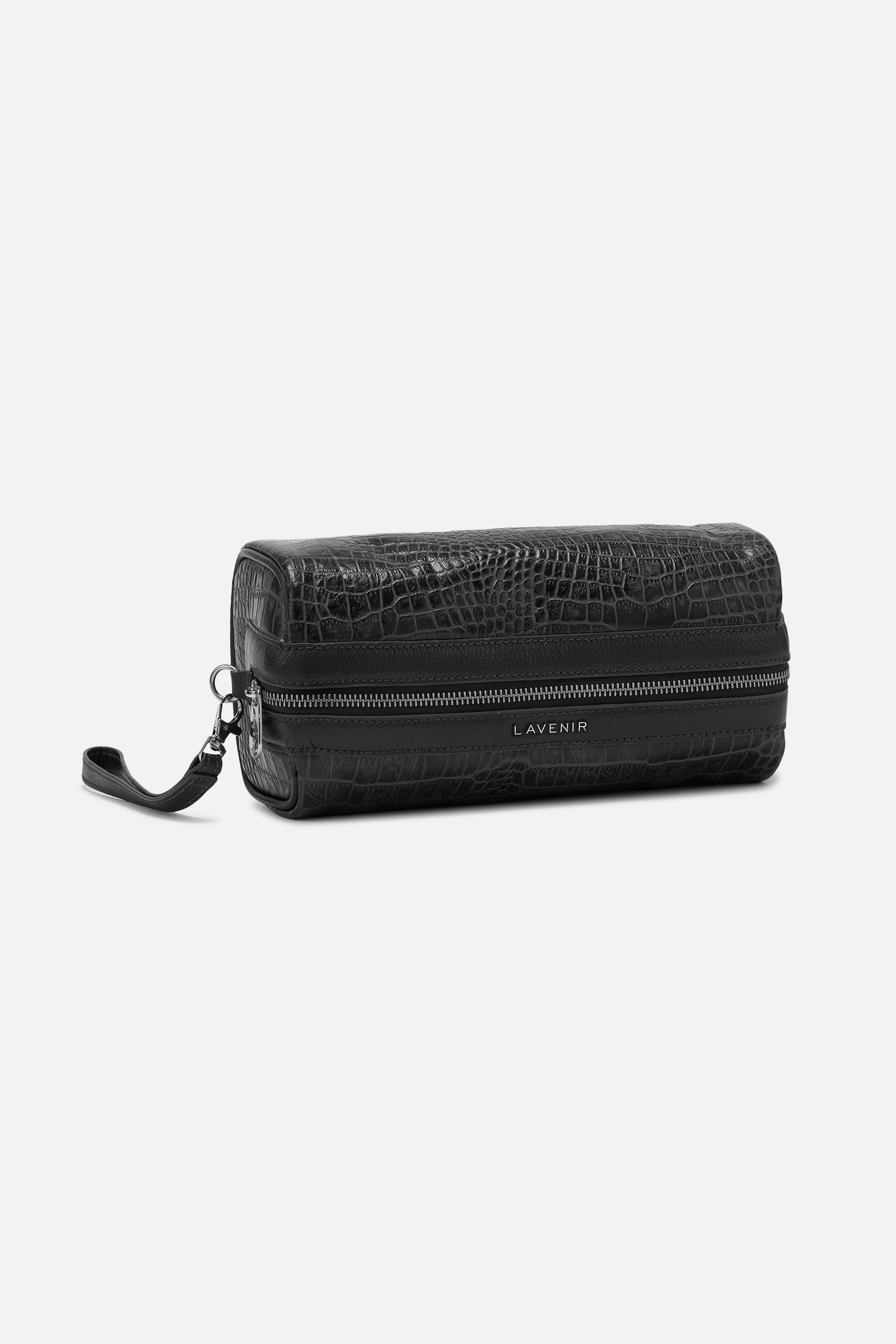 Byron - Utility Travel Kit - Croco Black