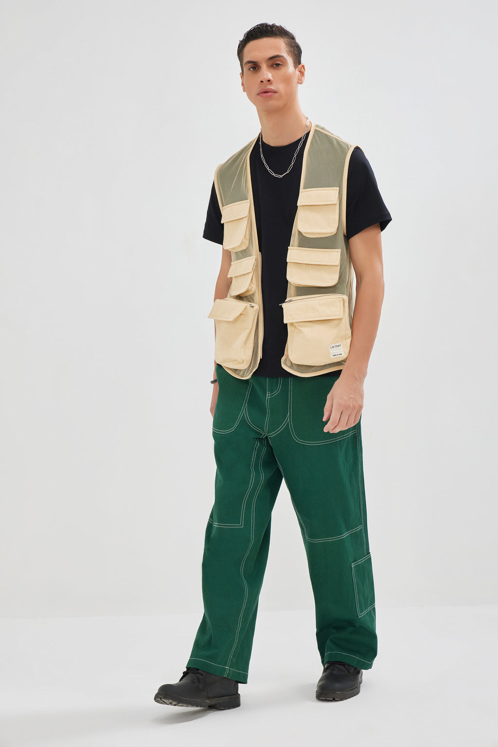 Mesh Rave Gillet Wyatt - Utility Mesh Gilet