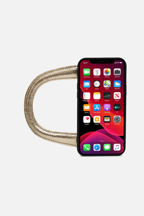 iPhone Case - Puff Handle™ - Gold Metallic