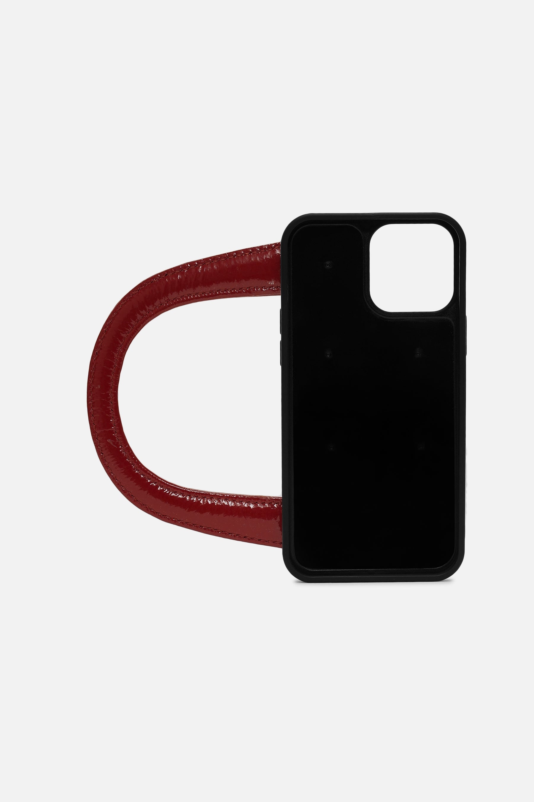 iPhone Case - Puff Handle™ - Red Patent Metallic