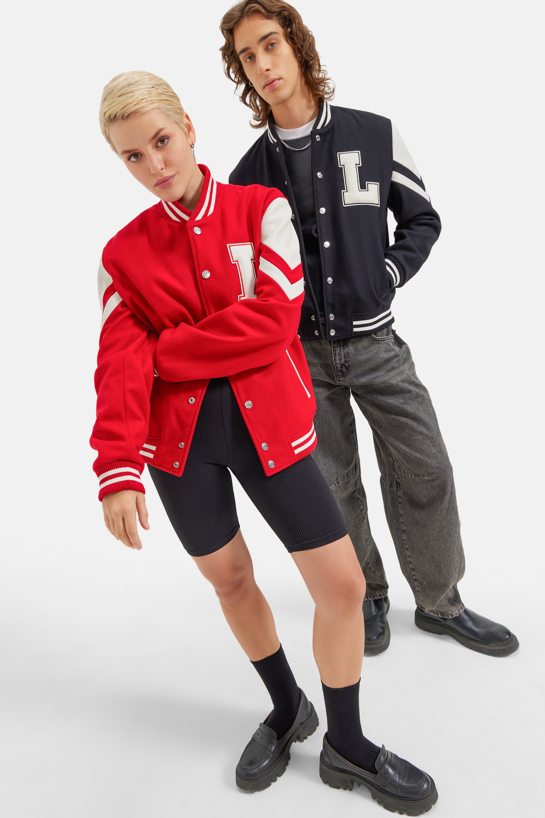 Sonic - L'avenir Teddy Jacket - Red & White