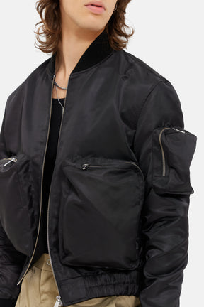 Drake - Nylon Utility Bomber Jacket - Black