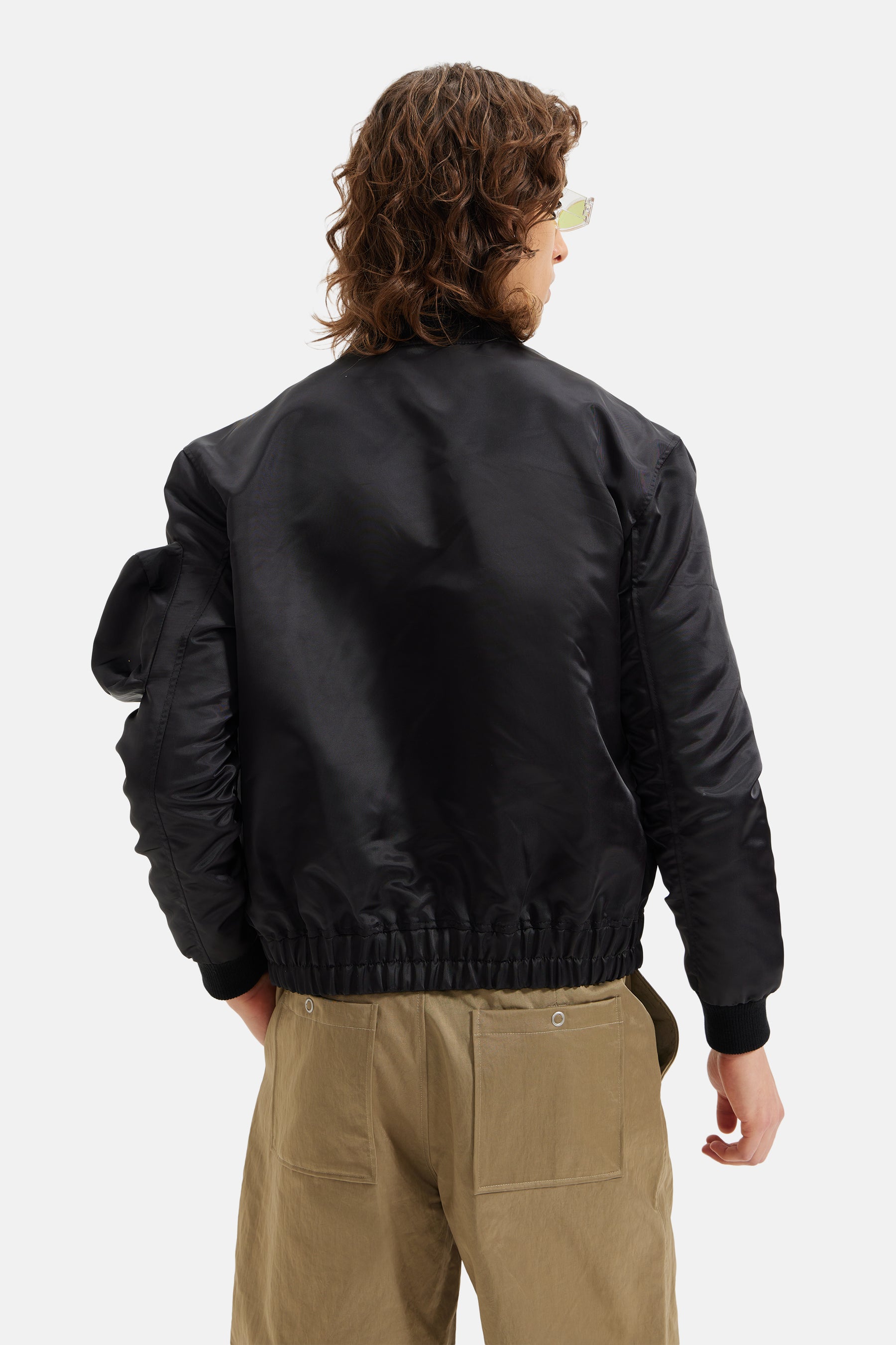 Drake - Nylon Utility Bomber Jacket - Black