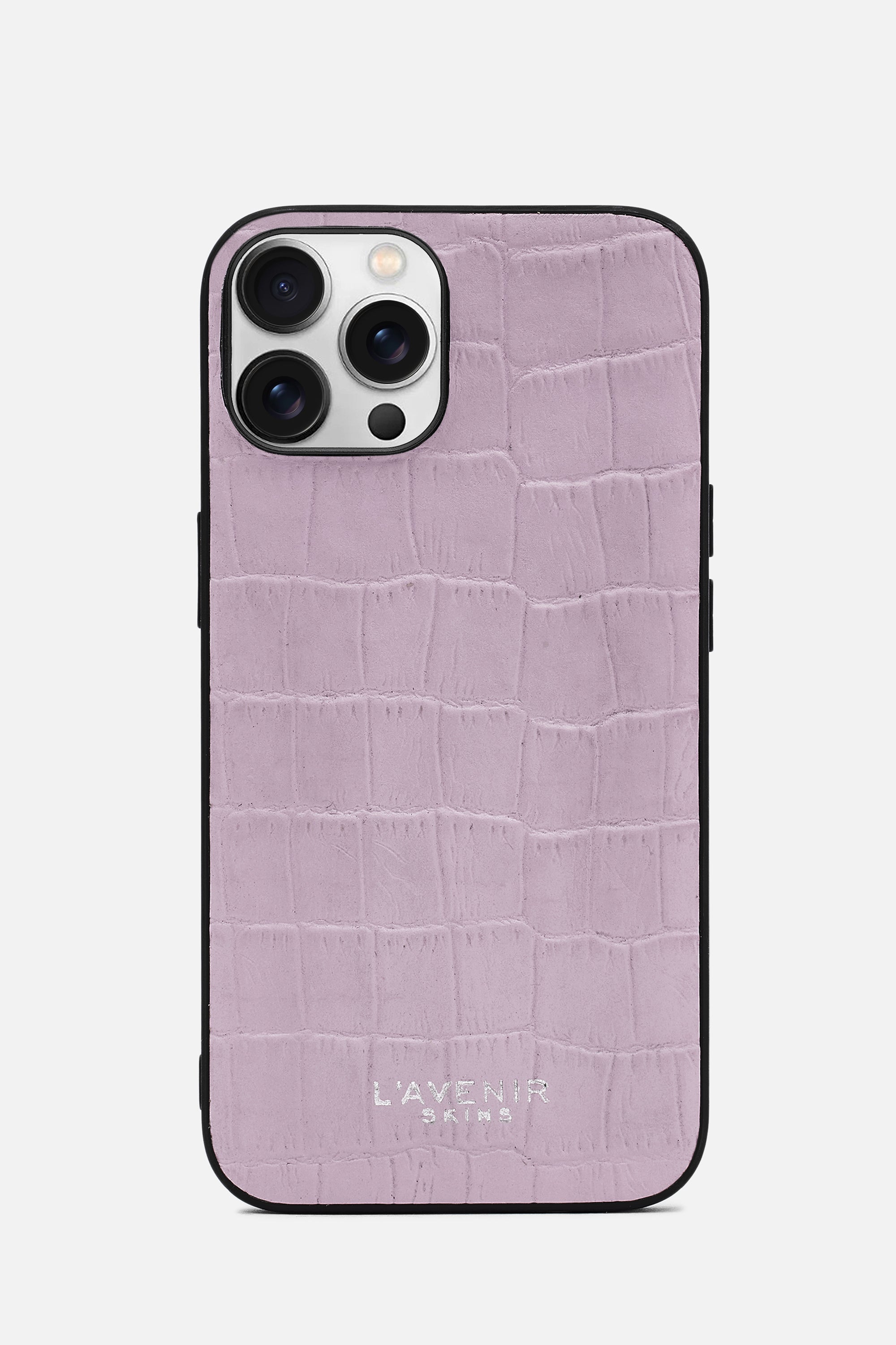 iPhone Croco Case - Lilac