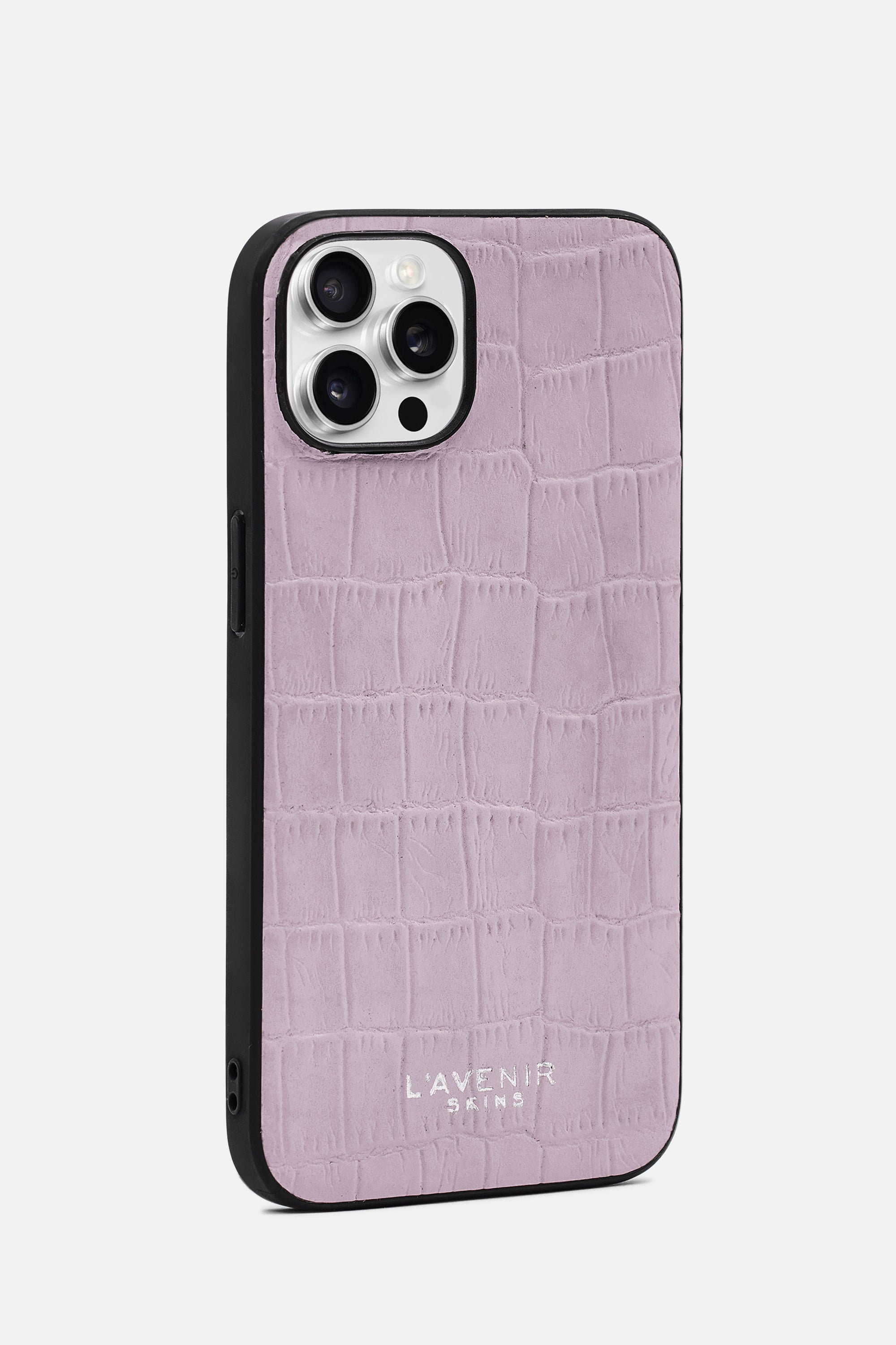 iPhone Croco Case - Lilac