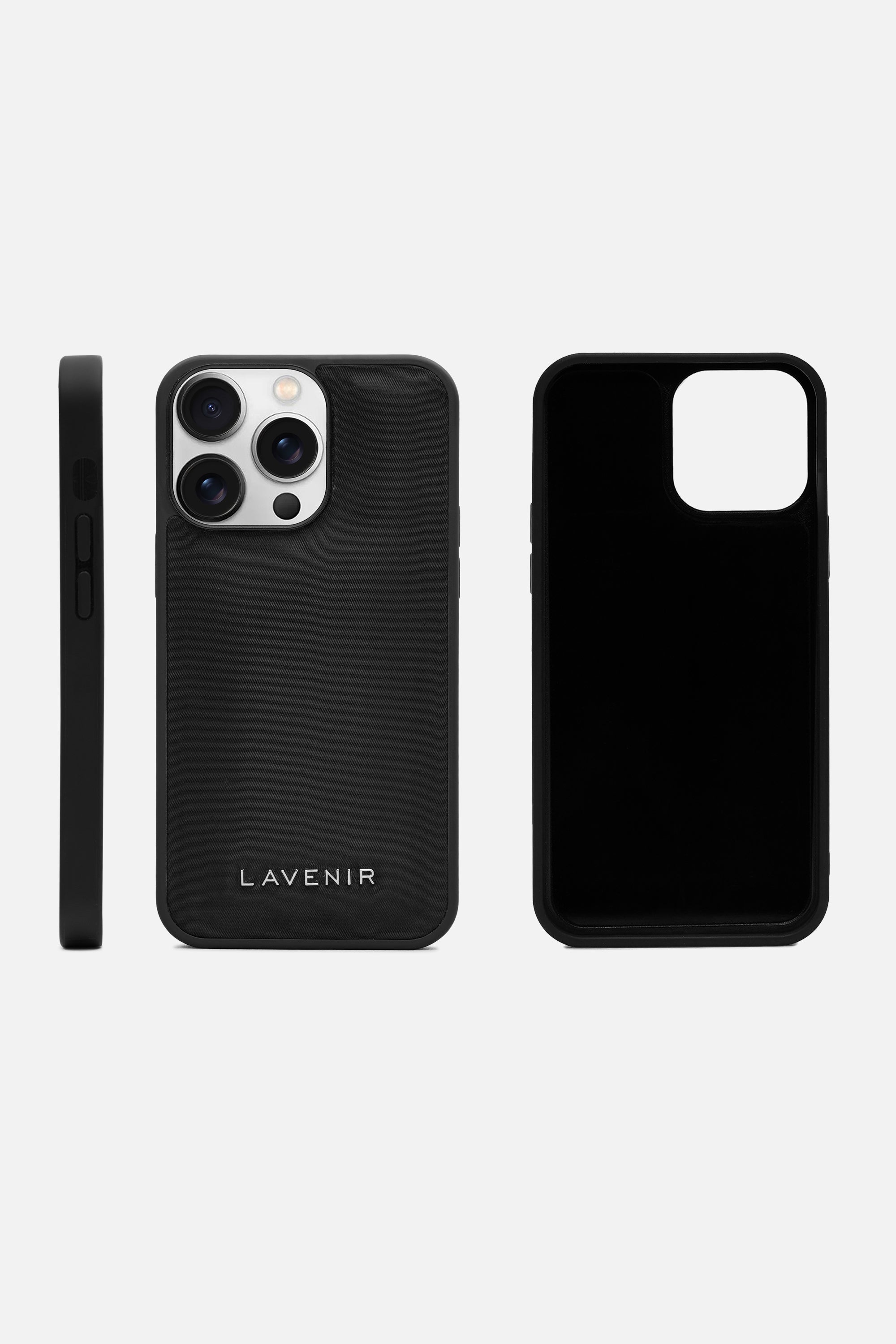 Iphone Case - Nylon Puff Guard - Black