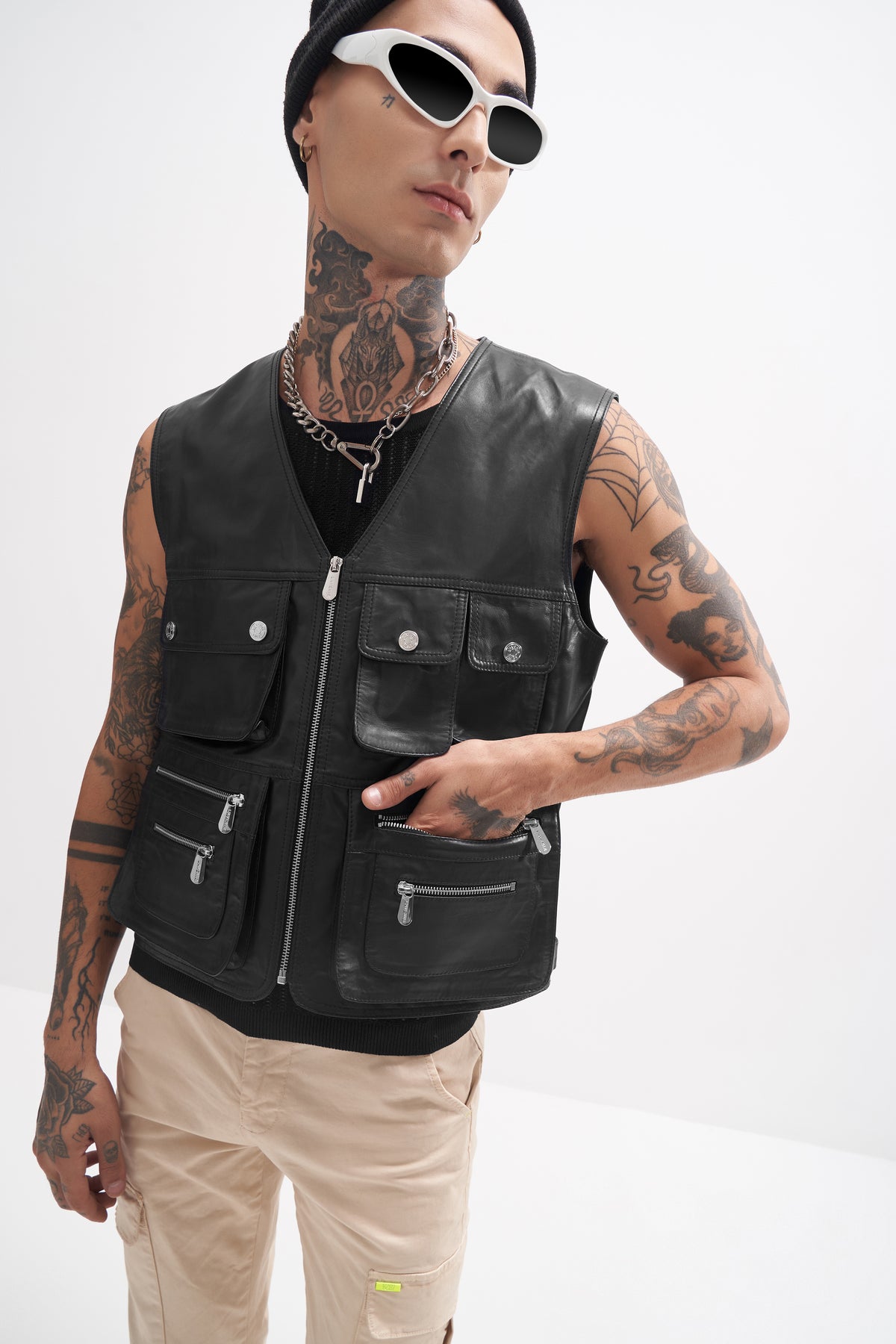 Ovonel Stores - Louis Vuitton Rubber Utility Gilet Jacket