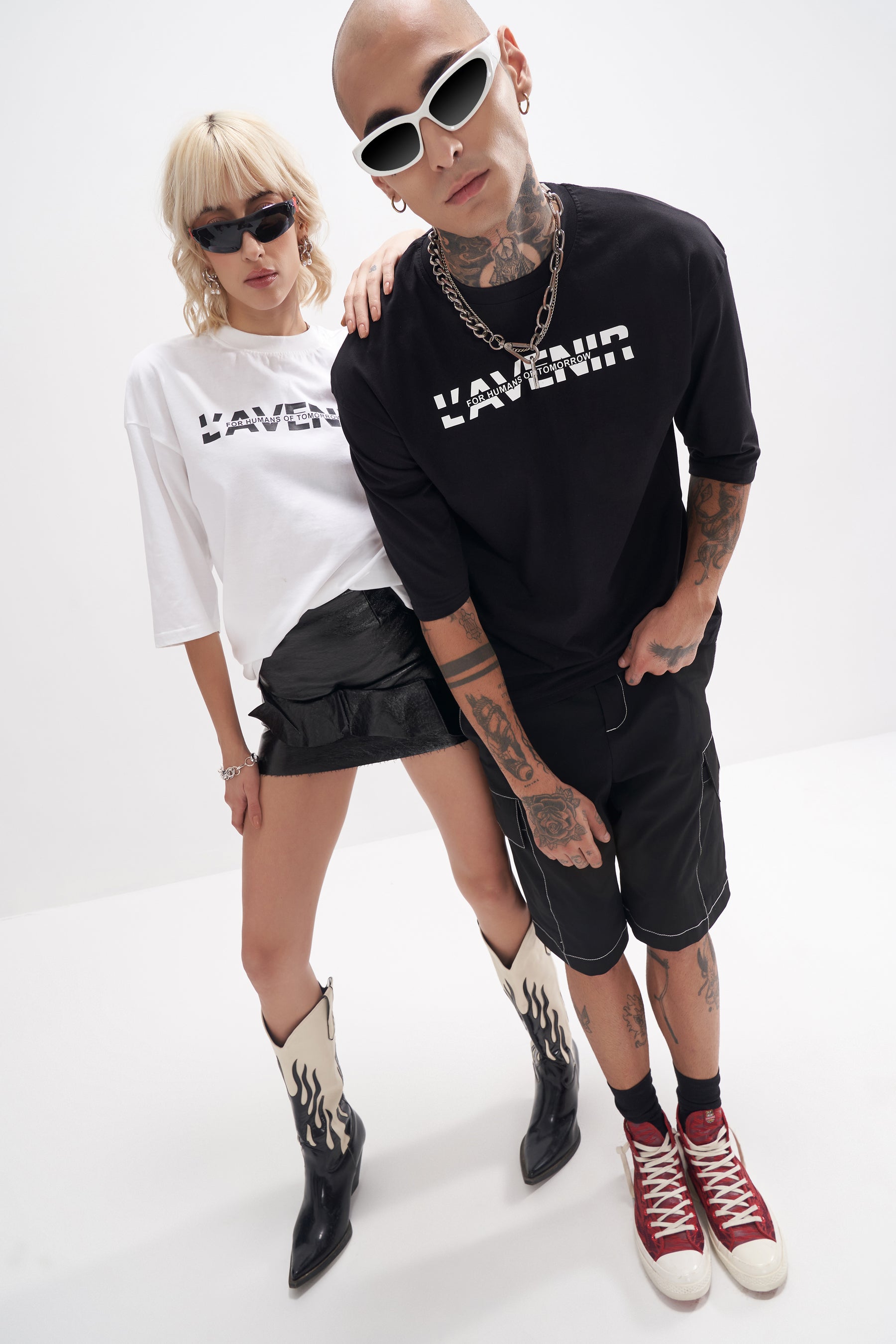 HOT - Signature Oversized Unisex T-shirt - White