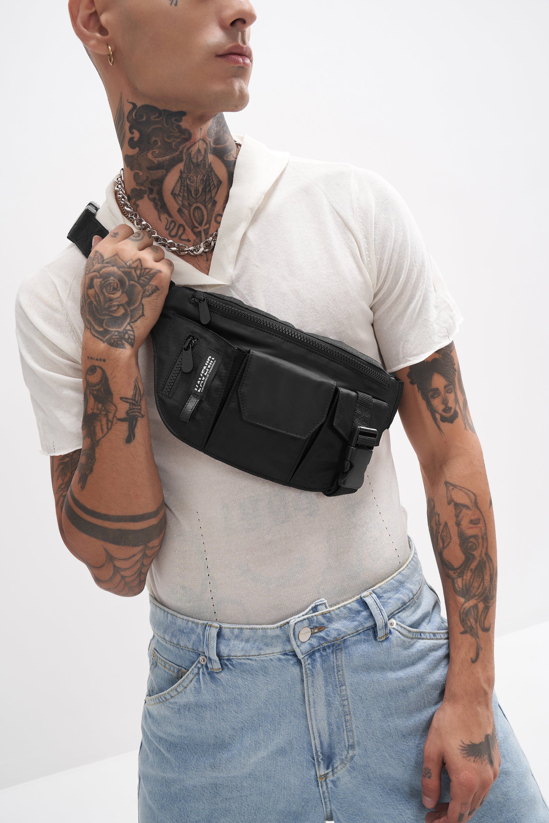 Philis - Utility Fanny Pack - Black