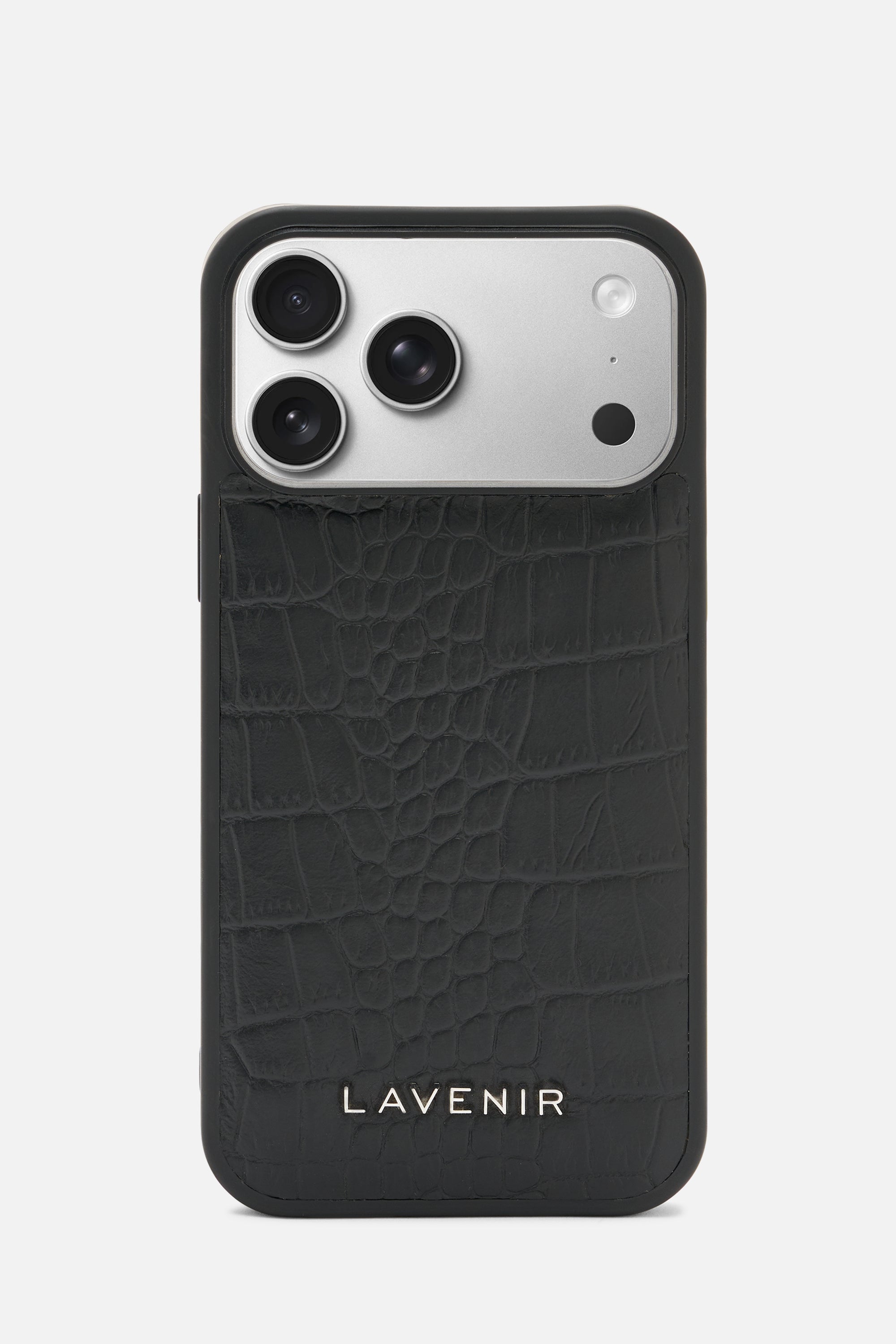 iPhone Croco Case - Black