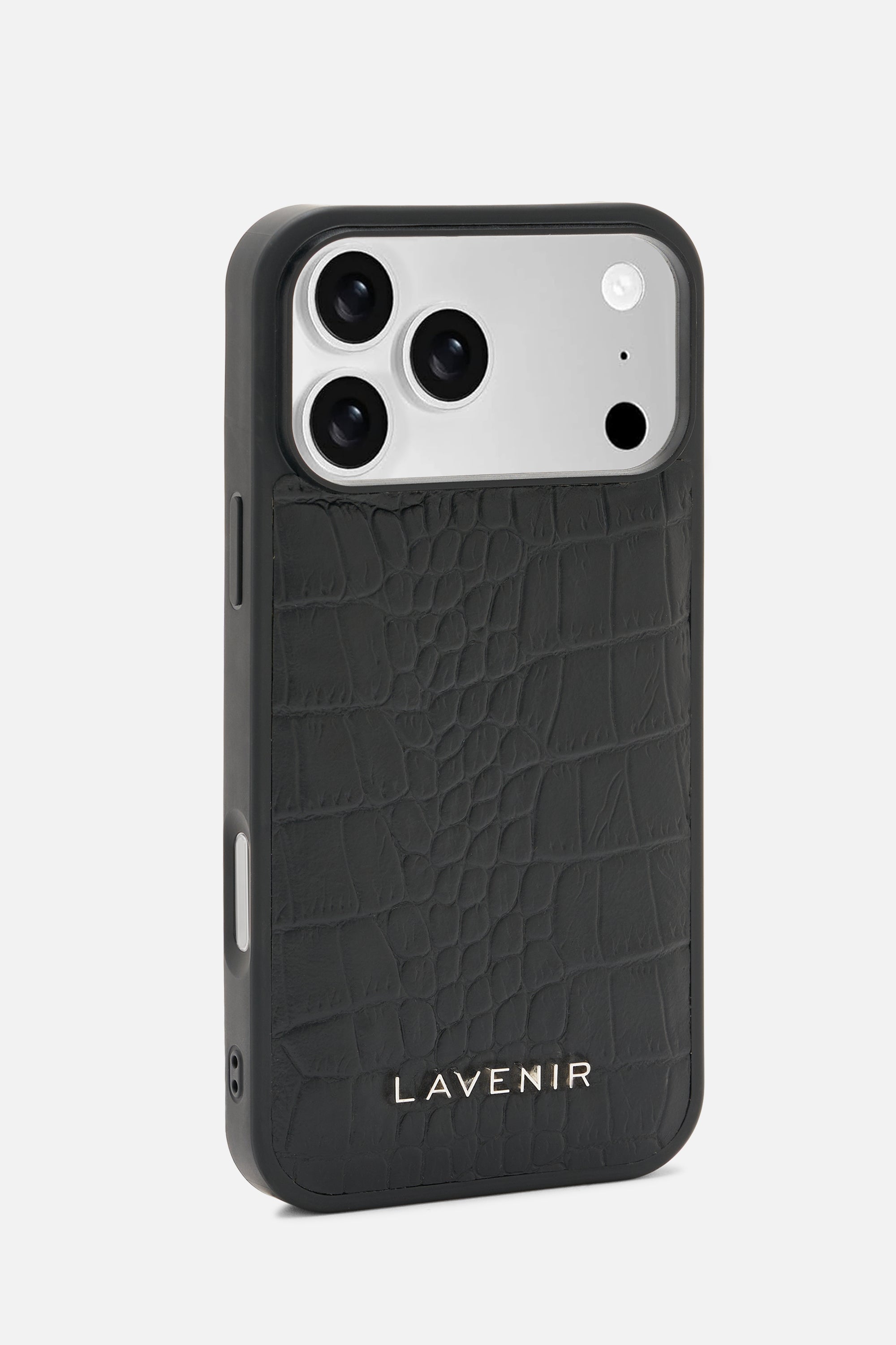 iPhone Croco Case - Black