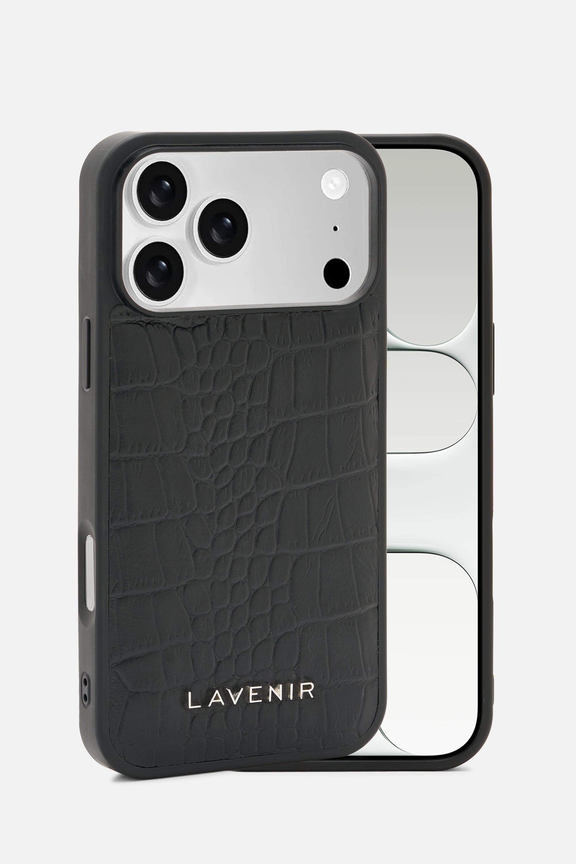 iPhone Croco Case - Black