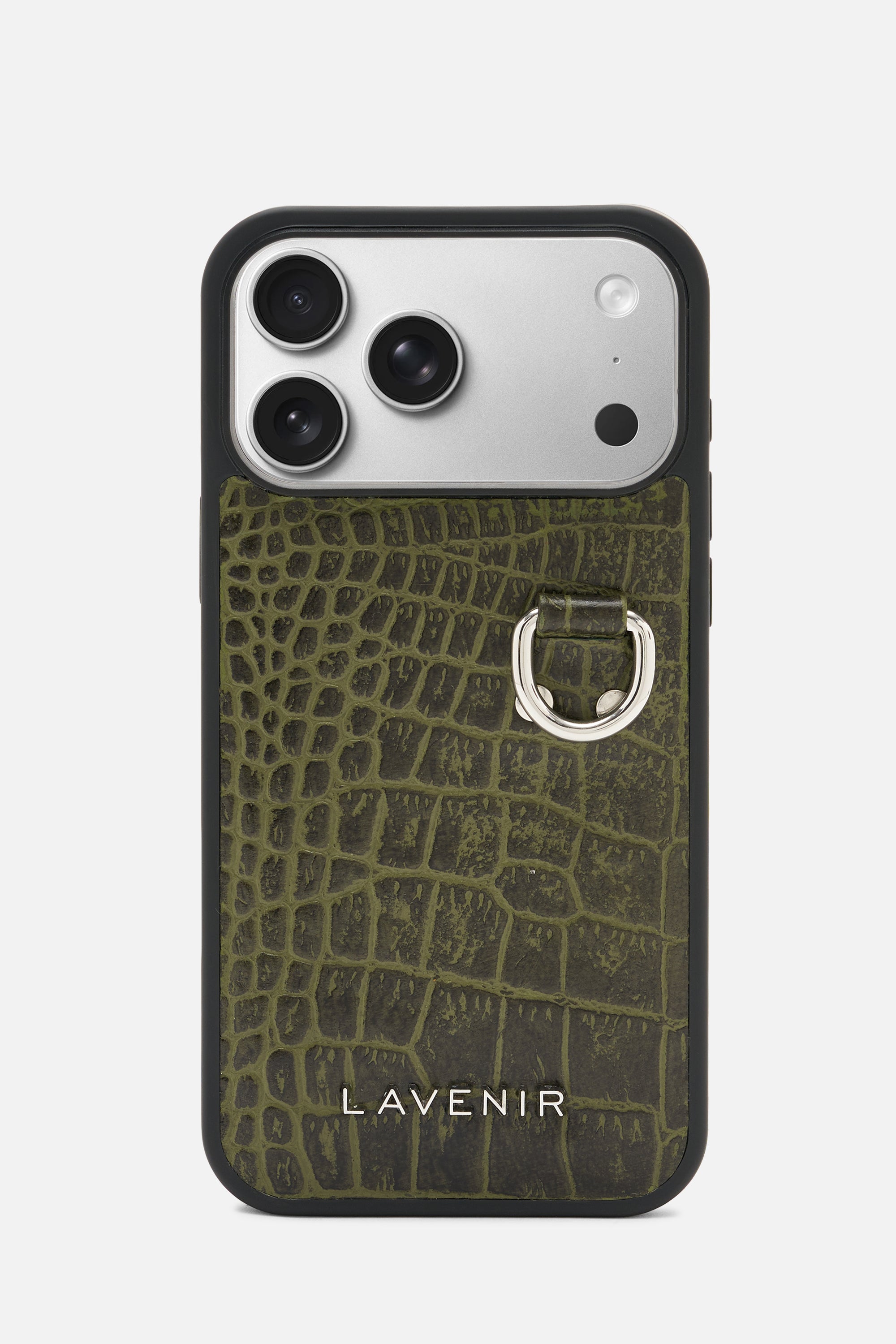 iPhone Case - Luxe Chained  - Deep Lichen Green