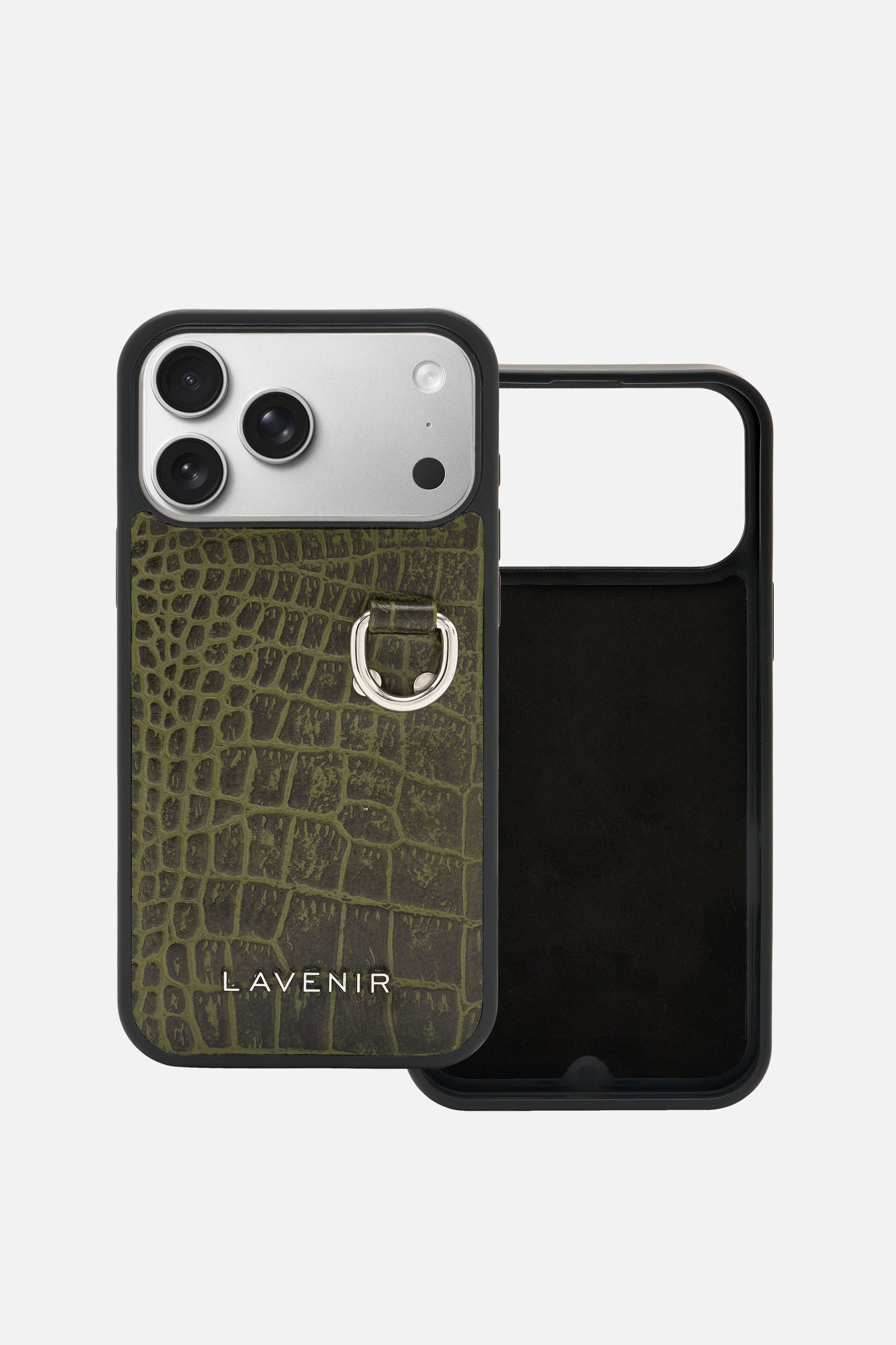 iPhone Case - Luxe Chained  - Deep Lichen Green
