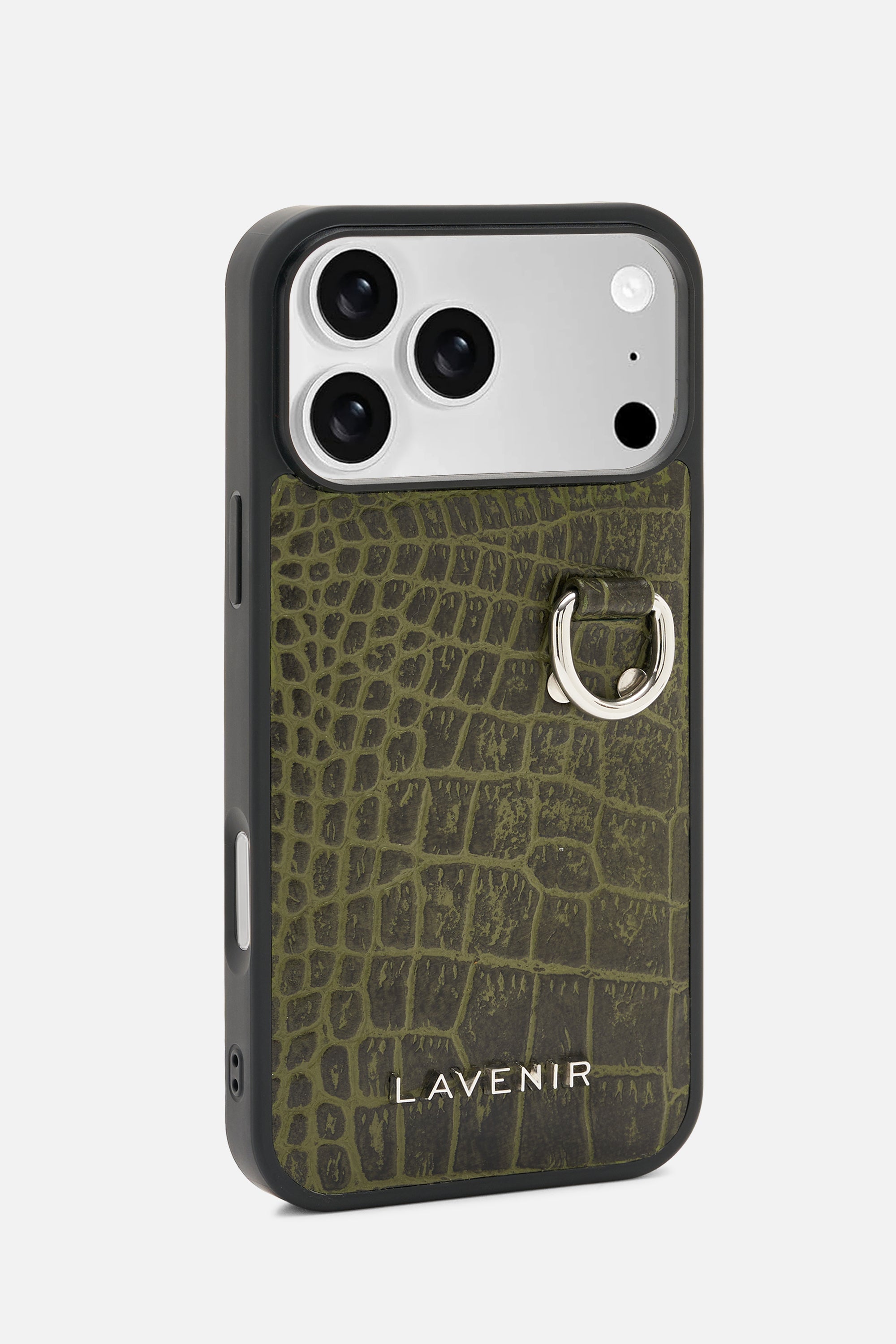 iPhone Case - Luxe Chained  - Deep Lichen Green