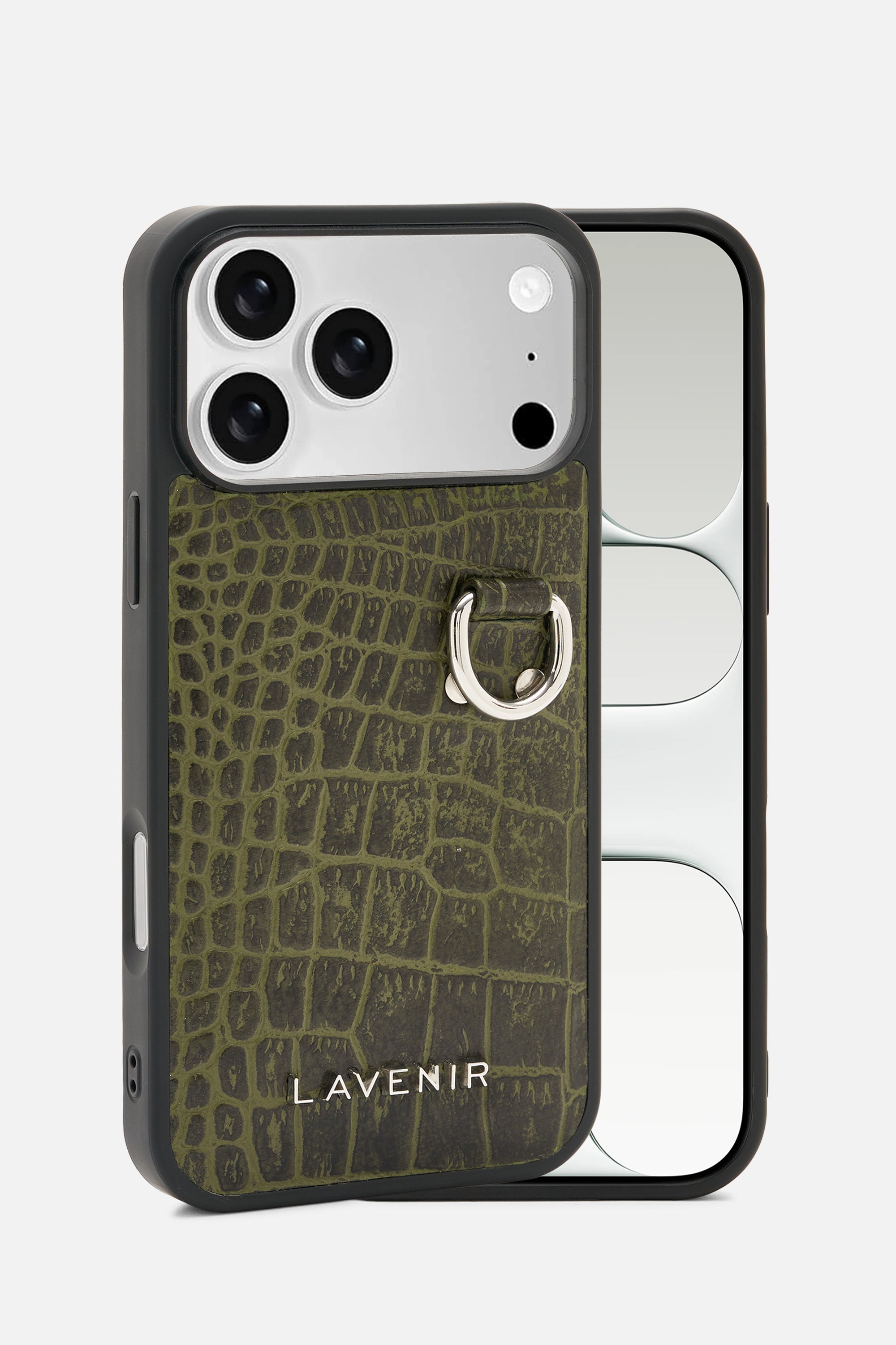 iPhone Case - Luxe Chained  - Deep Lichen Green