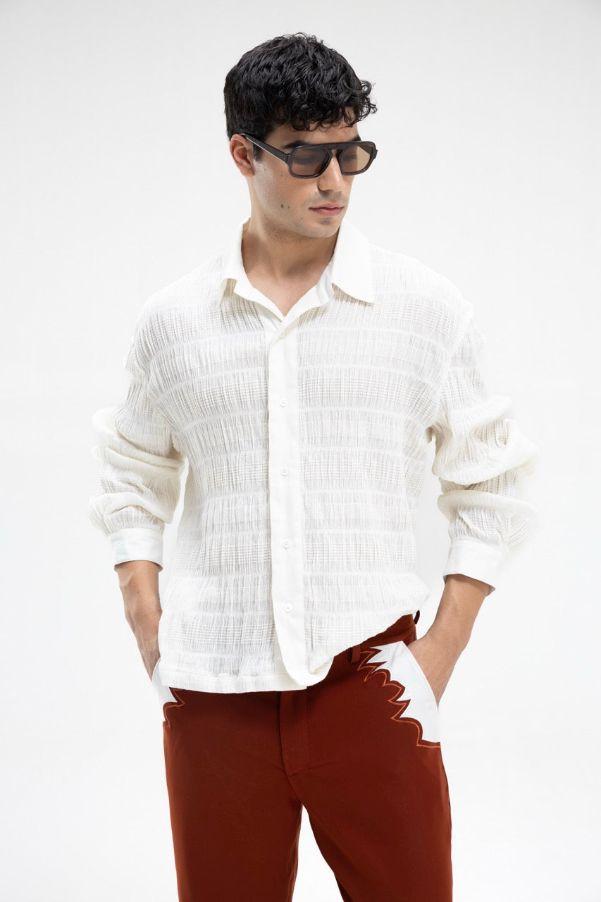 Romeo Shirt - Ivory Dust