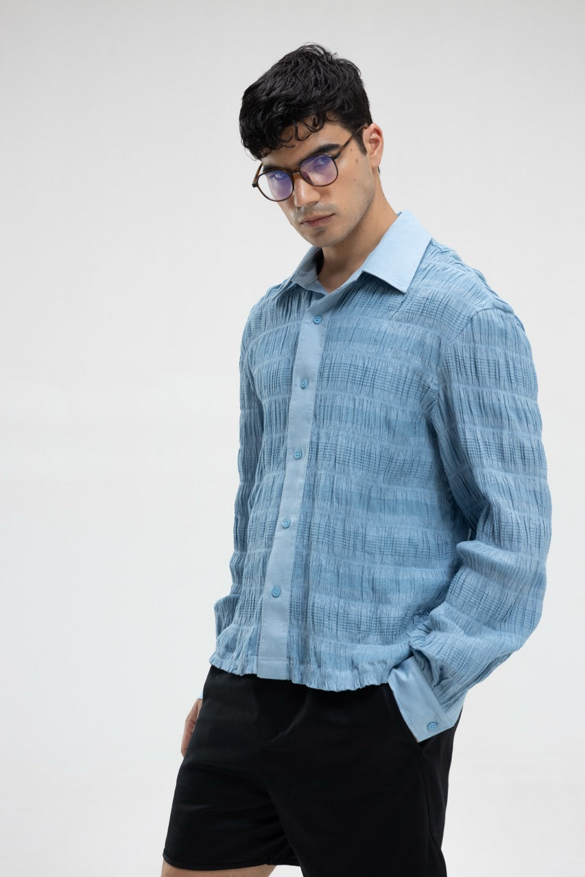 Romeo Shirt- Ash Blue