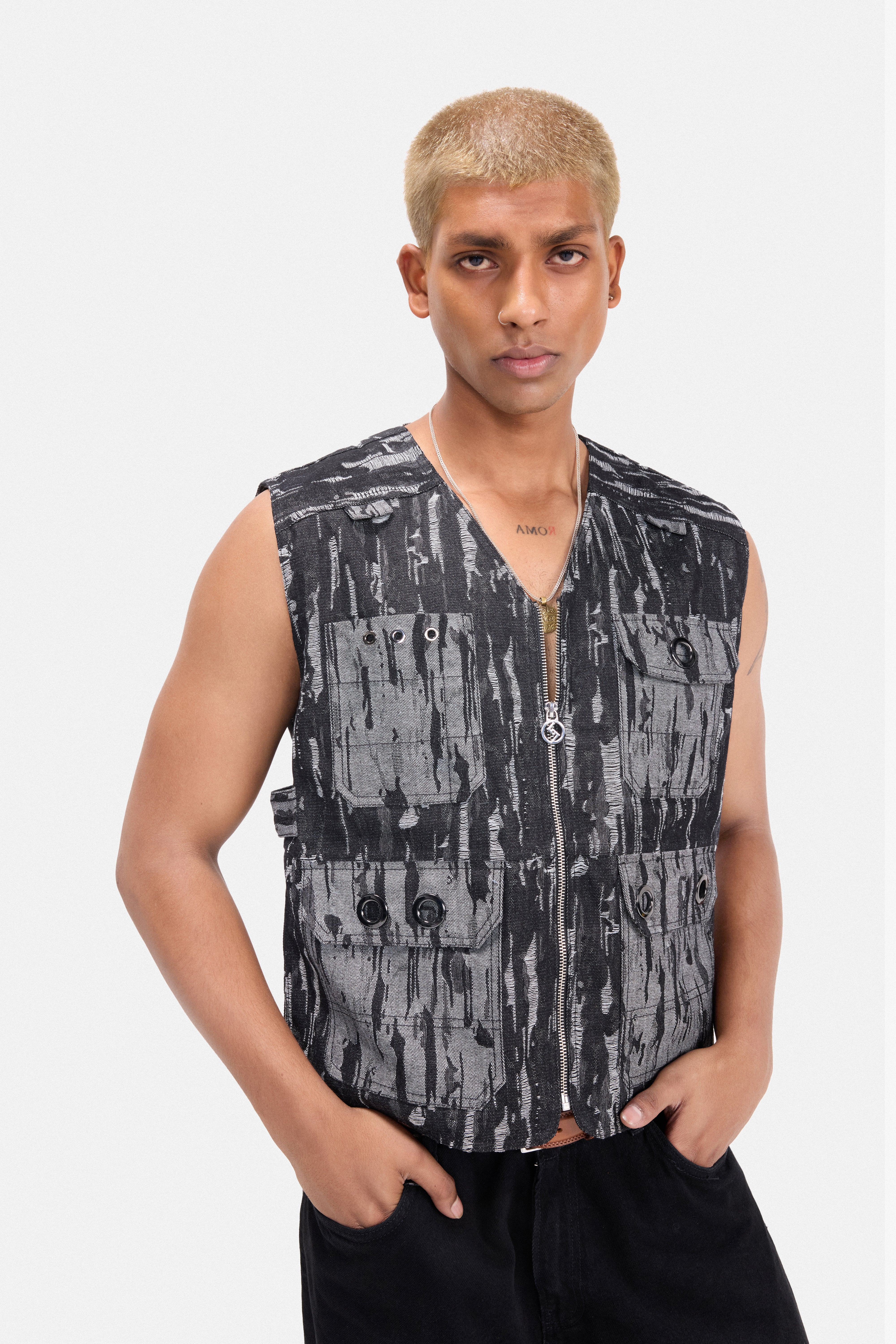 RIOT - ABSTRACT UTILITY GILET
