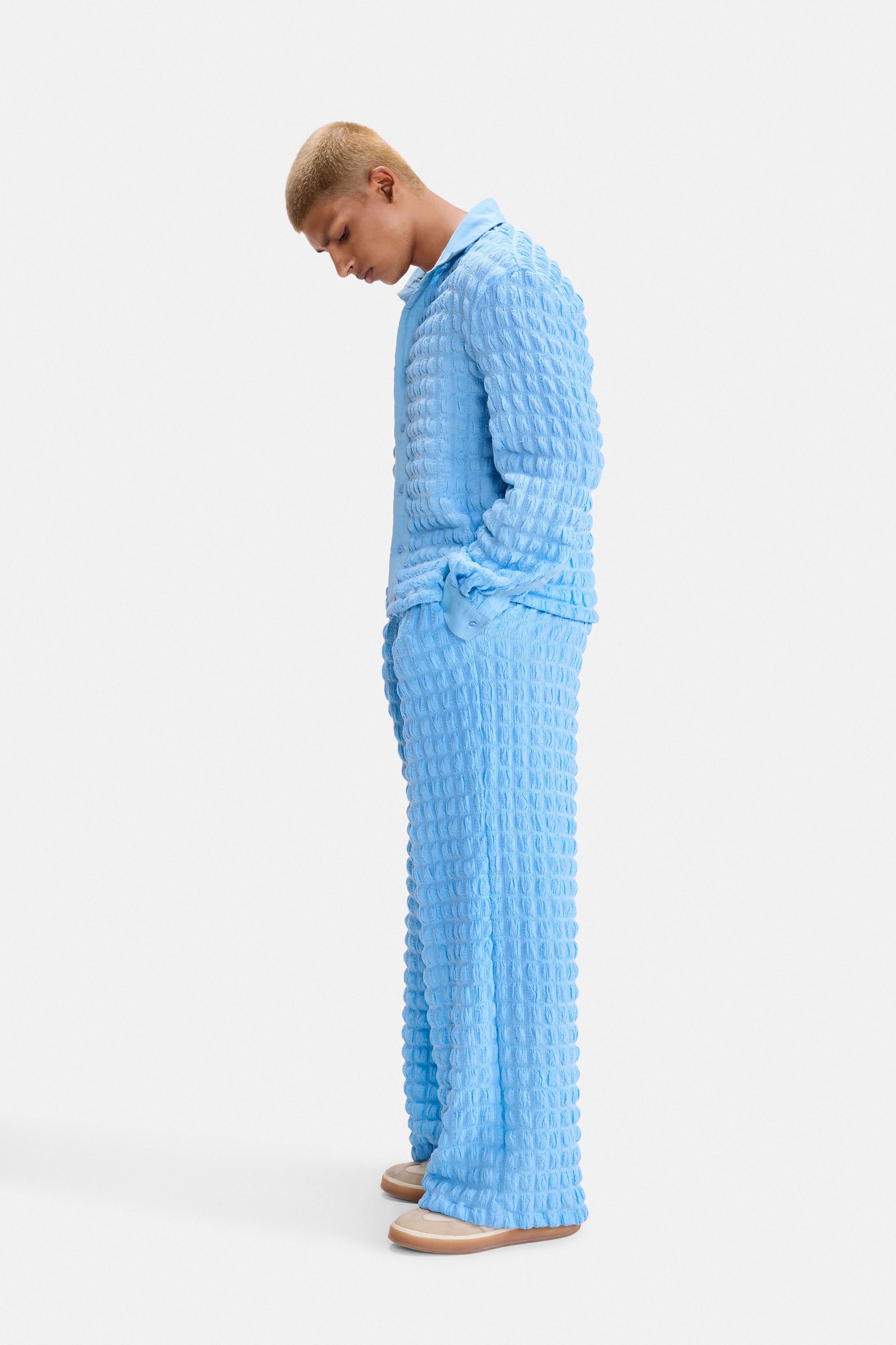PURE CHAOS – Sky Stretch Waffle Co-ord