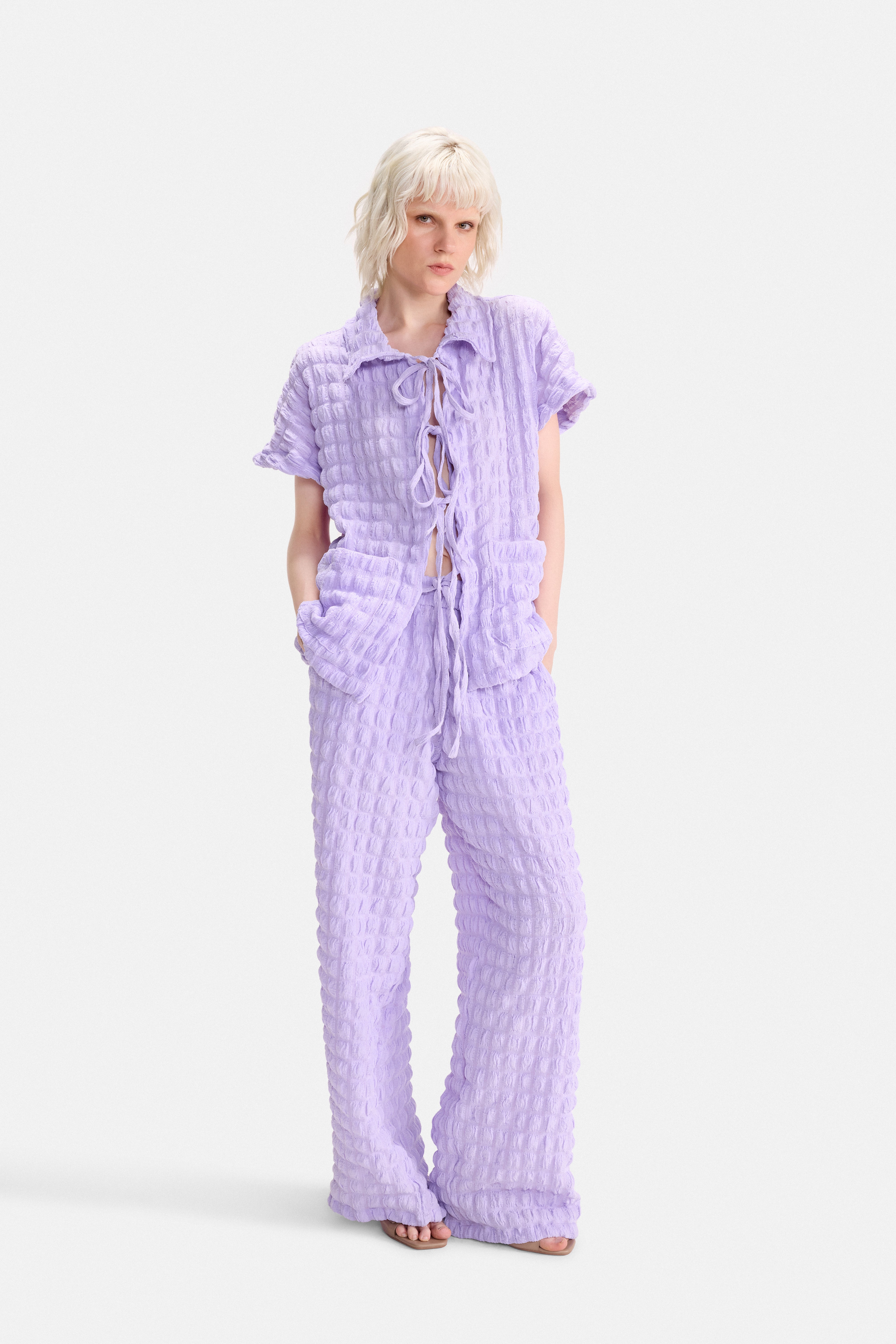 SOFT CHAOS - STRETCH WAFFLE PANTS