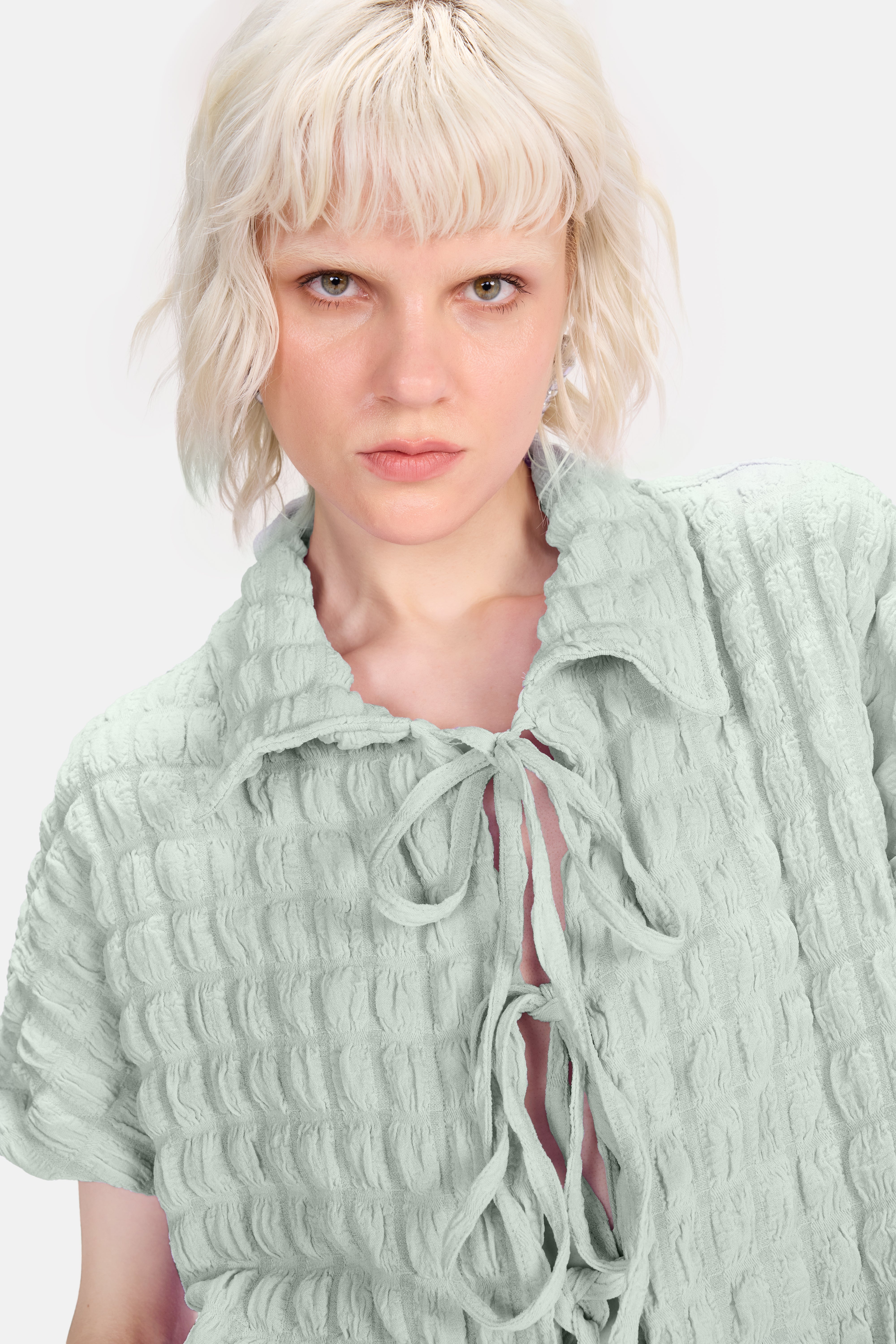 SOFT CHAOS - SAGE WAFFLE CO-ORD