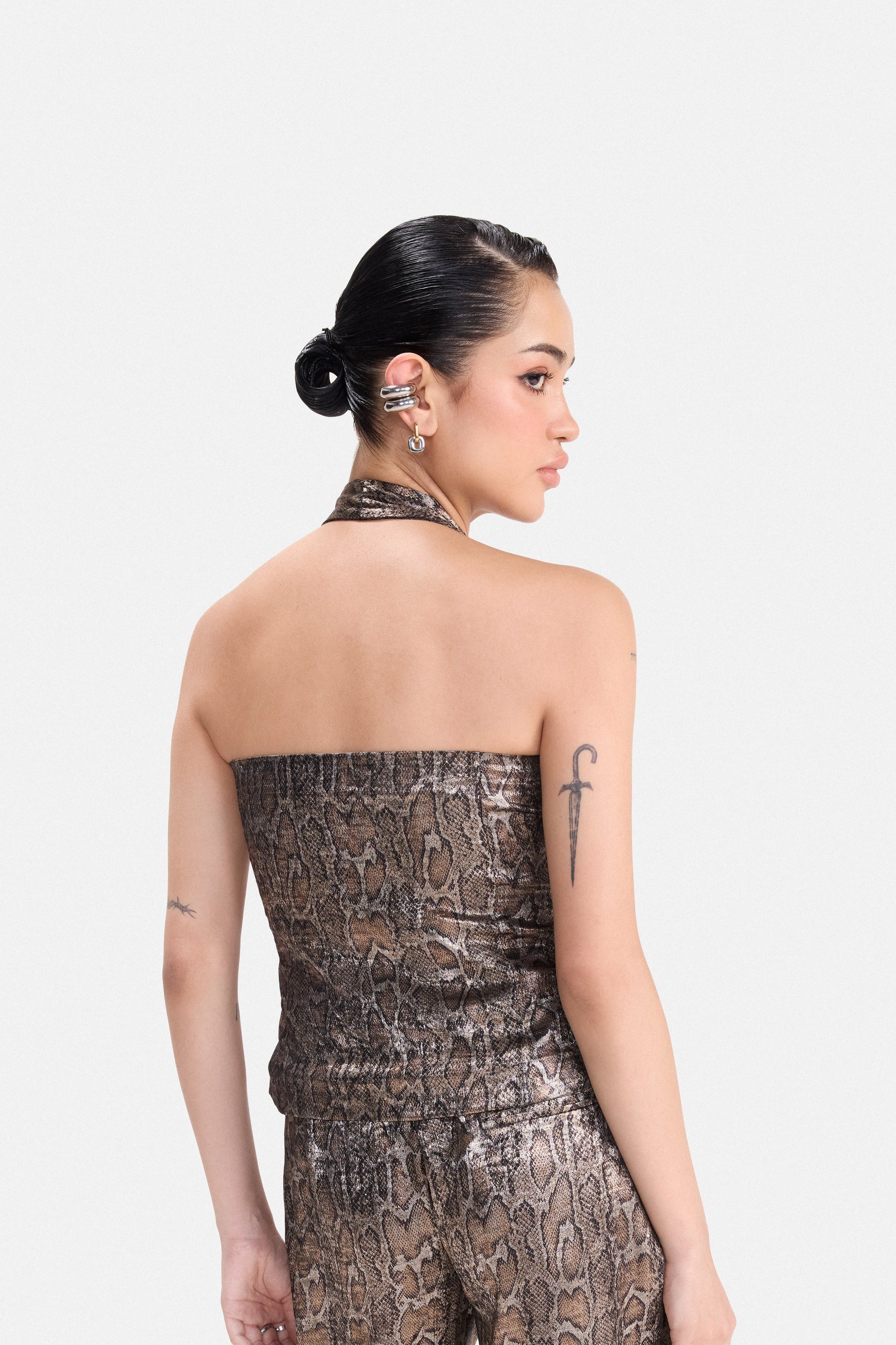 CRUSH- Snake Halter Utility Top