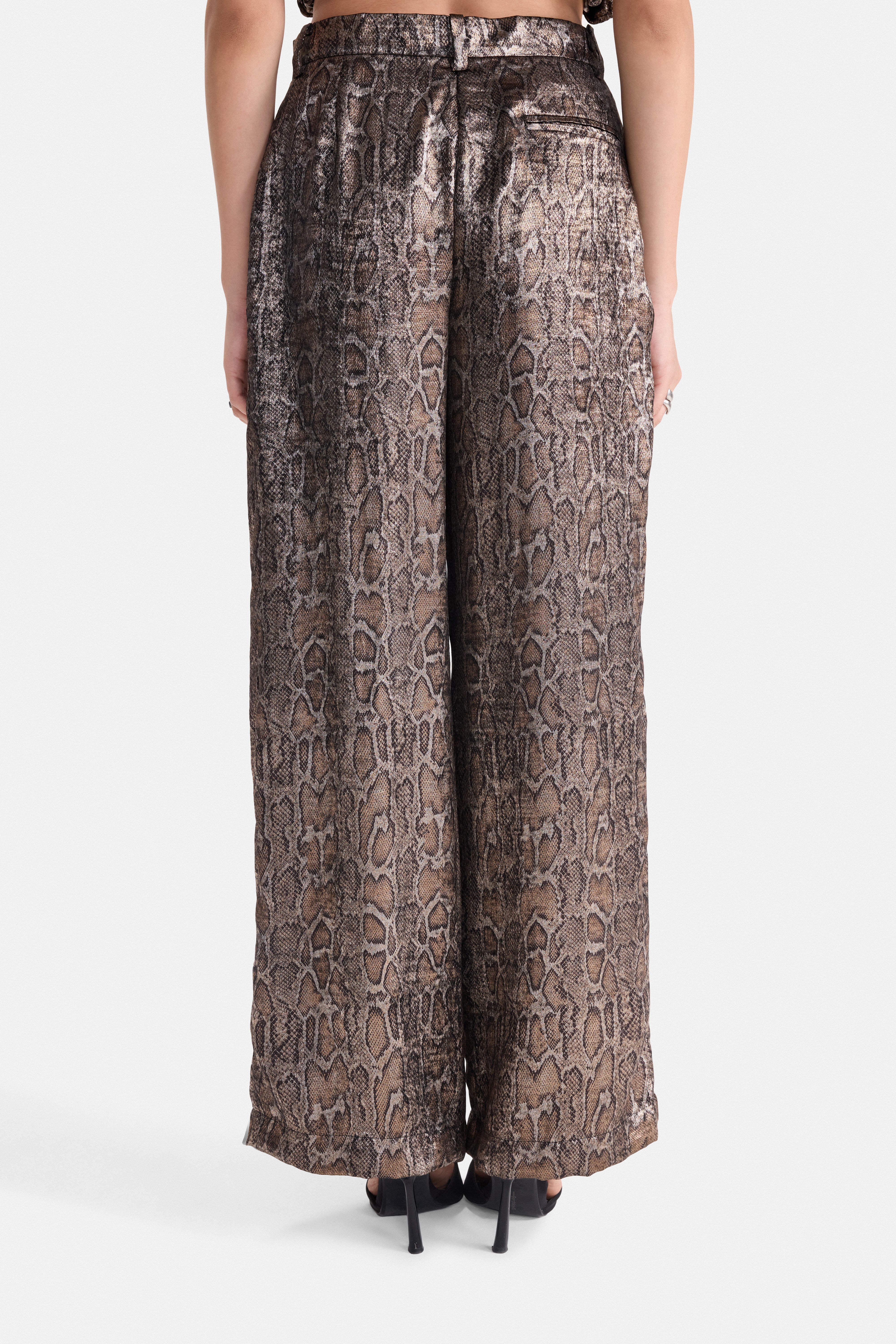 CRUSH - SNAKE SATIN CO-ORD
