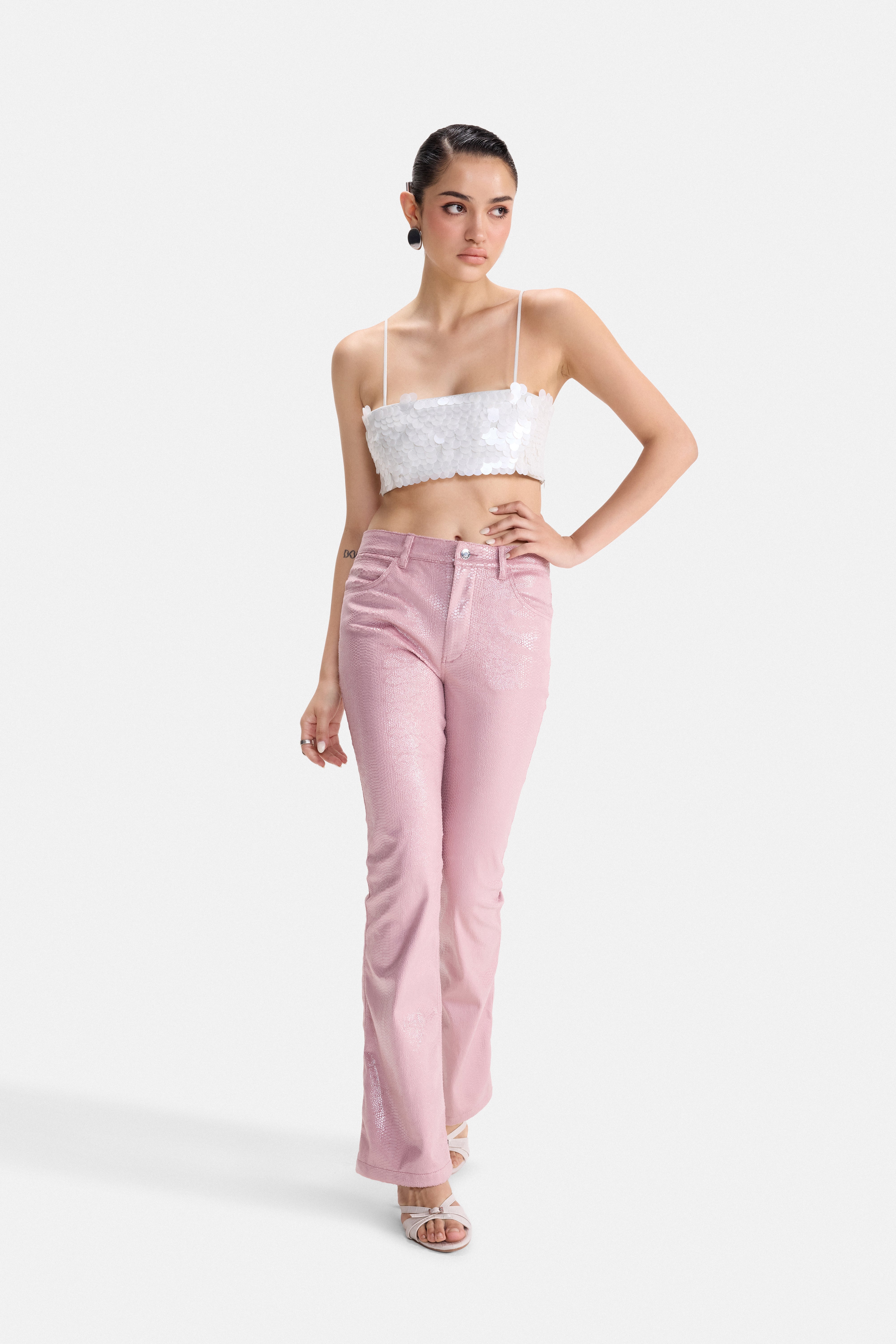 PINK VENOM – Leatherette Pants