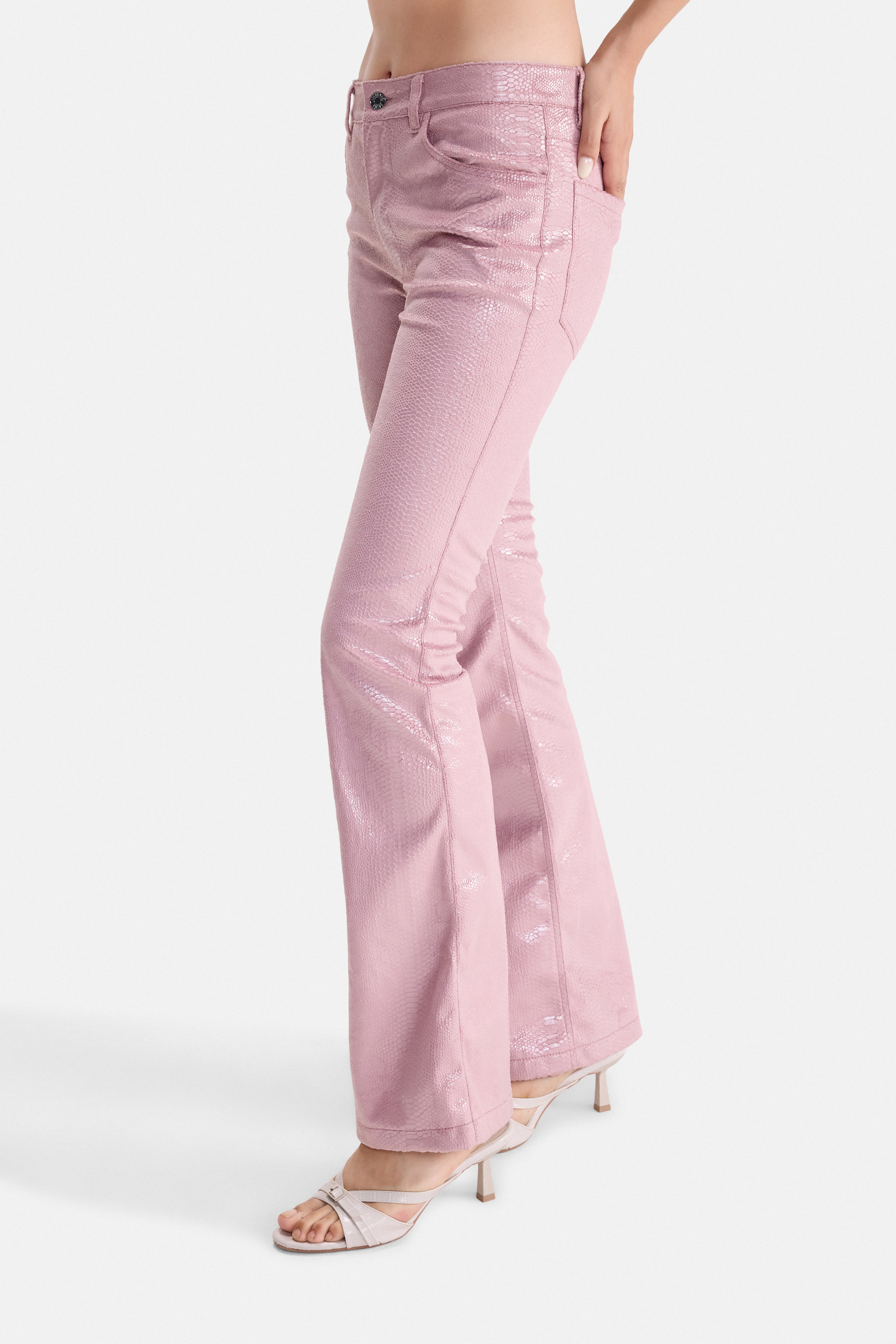 PINK VENOM – Leatherette Pants